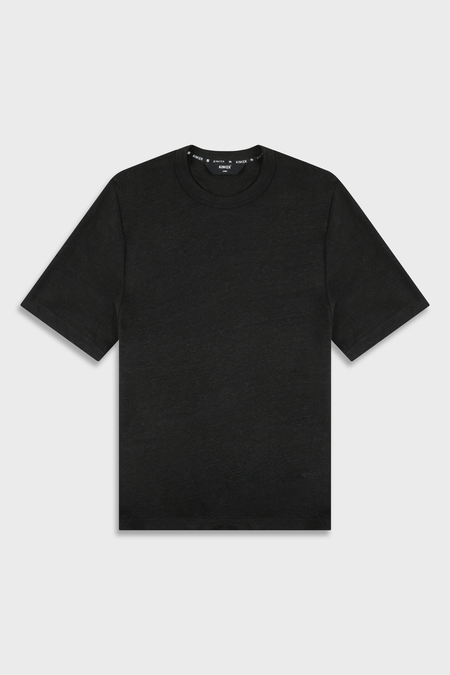 Black Linen 718 T-SHIRT