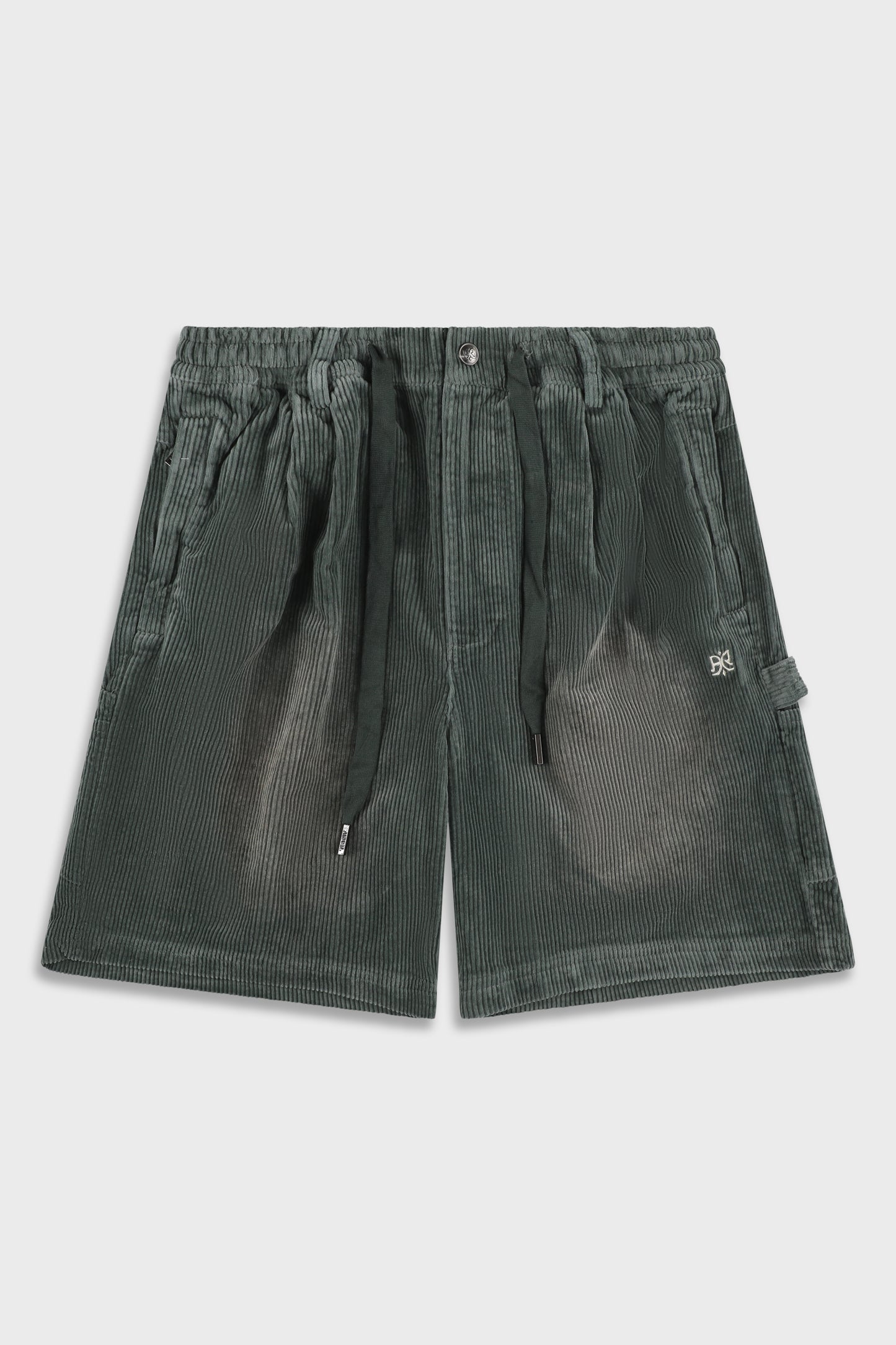 Wash Corduroy 708 Olive Short