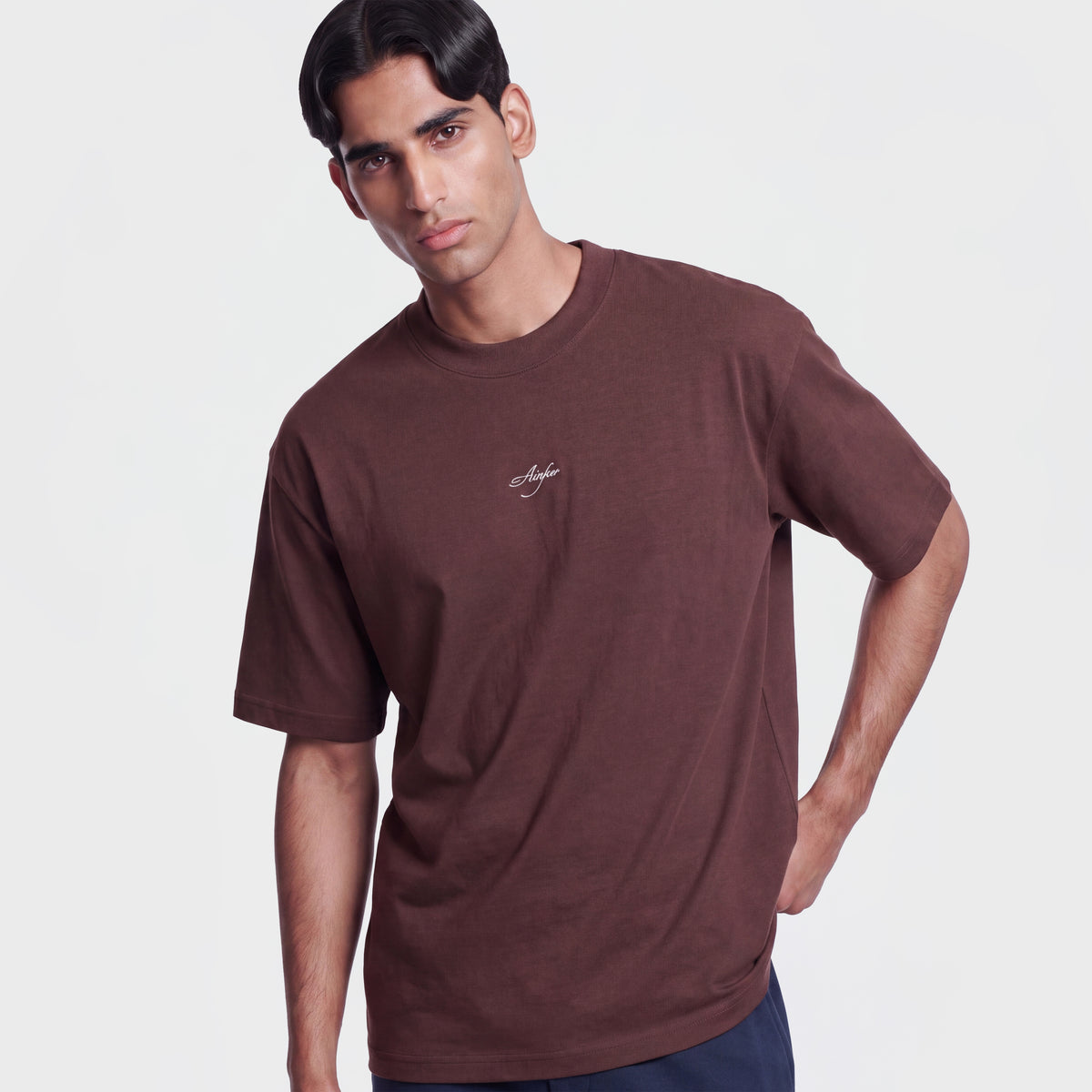 Mercerized 1011 Brown T-Shirt