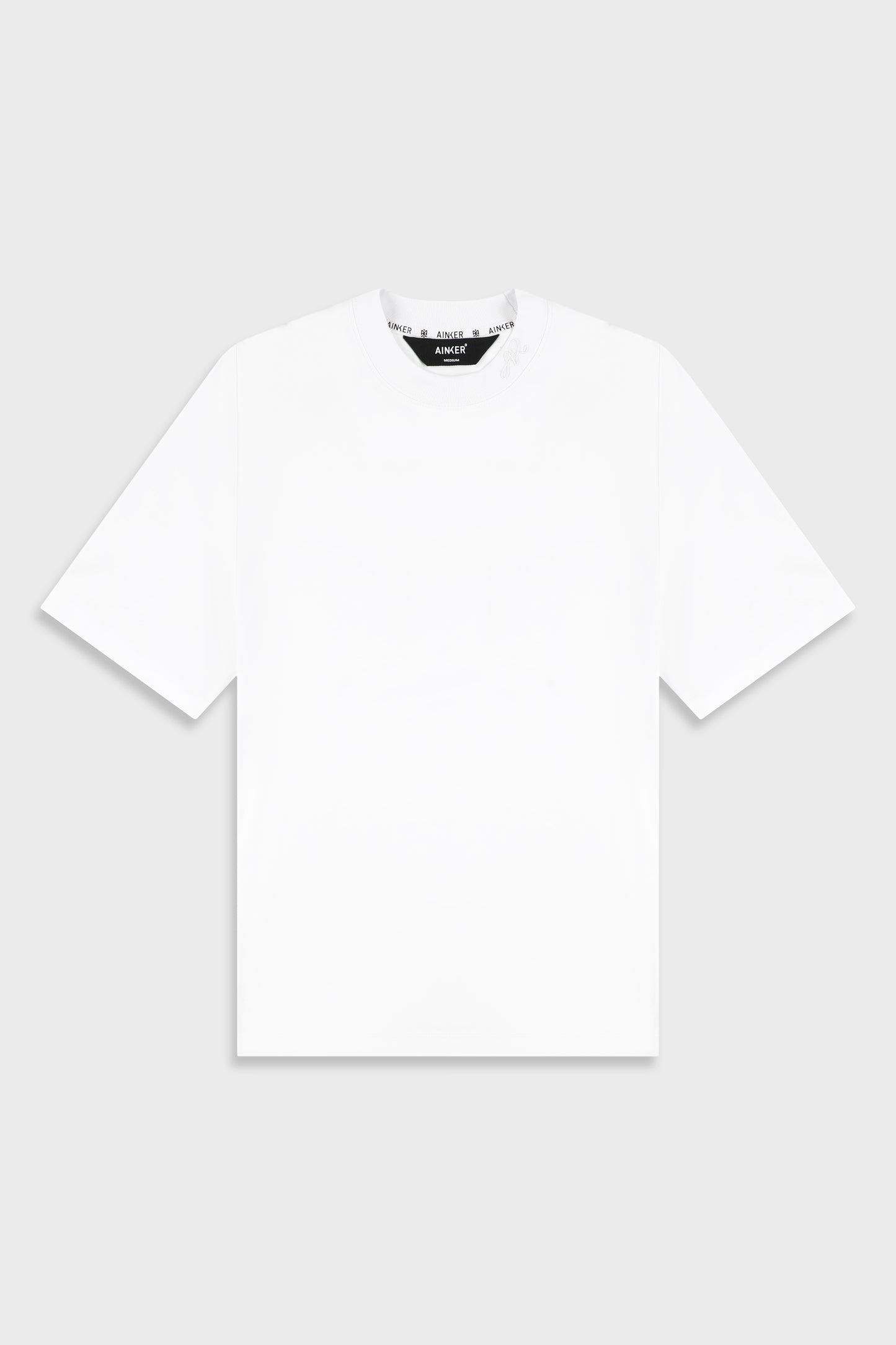 Mercerized 725 White T-Shirt