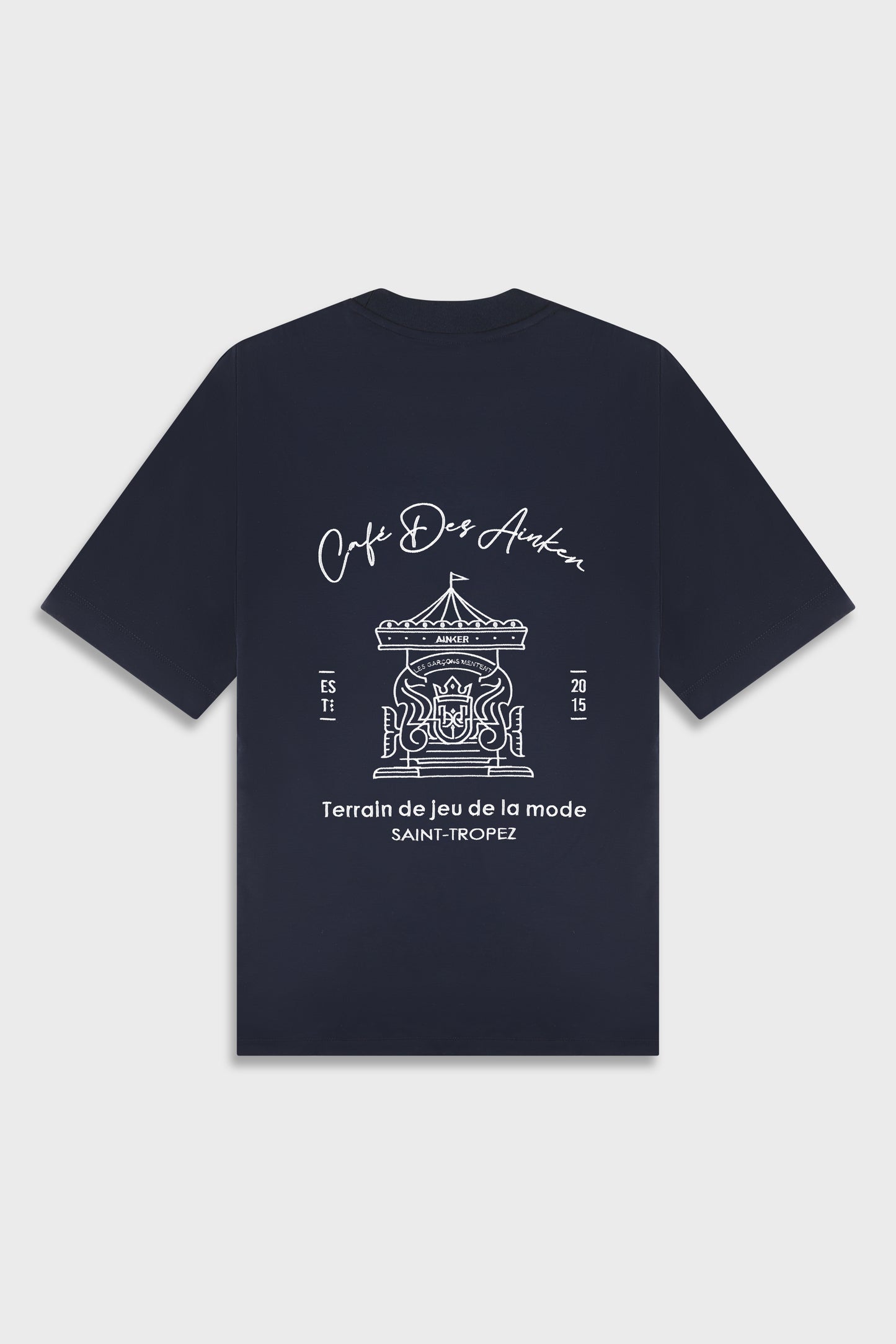 Mercerized 737 Navy T-Shirt