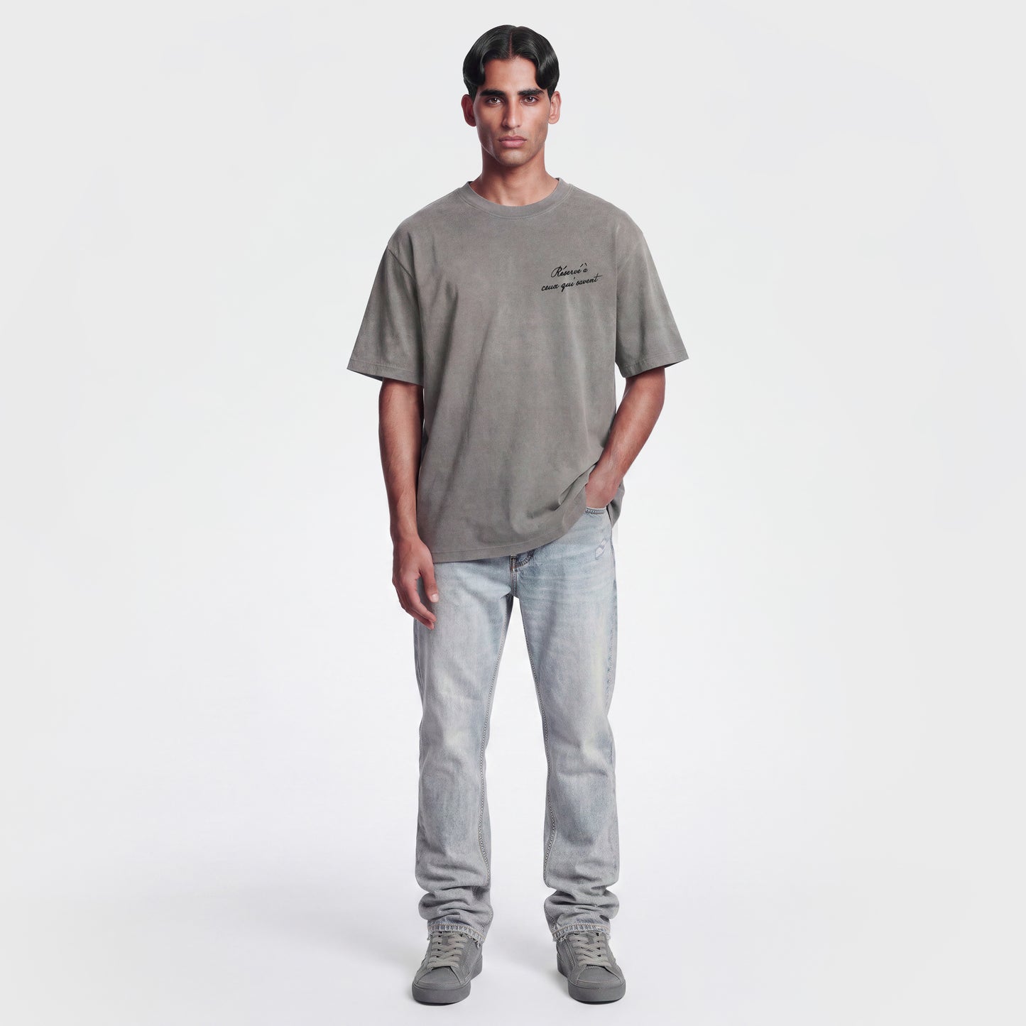 Cotton 1111 Light Gray T-Shirt