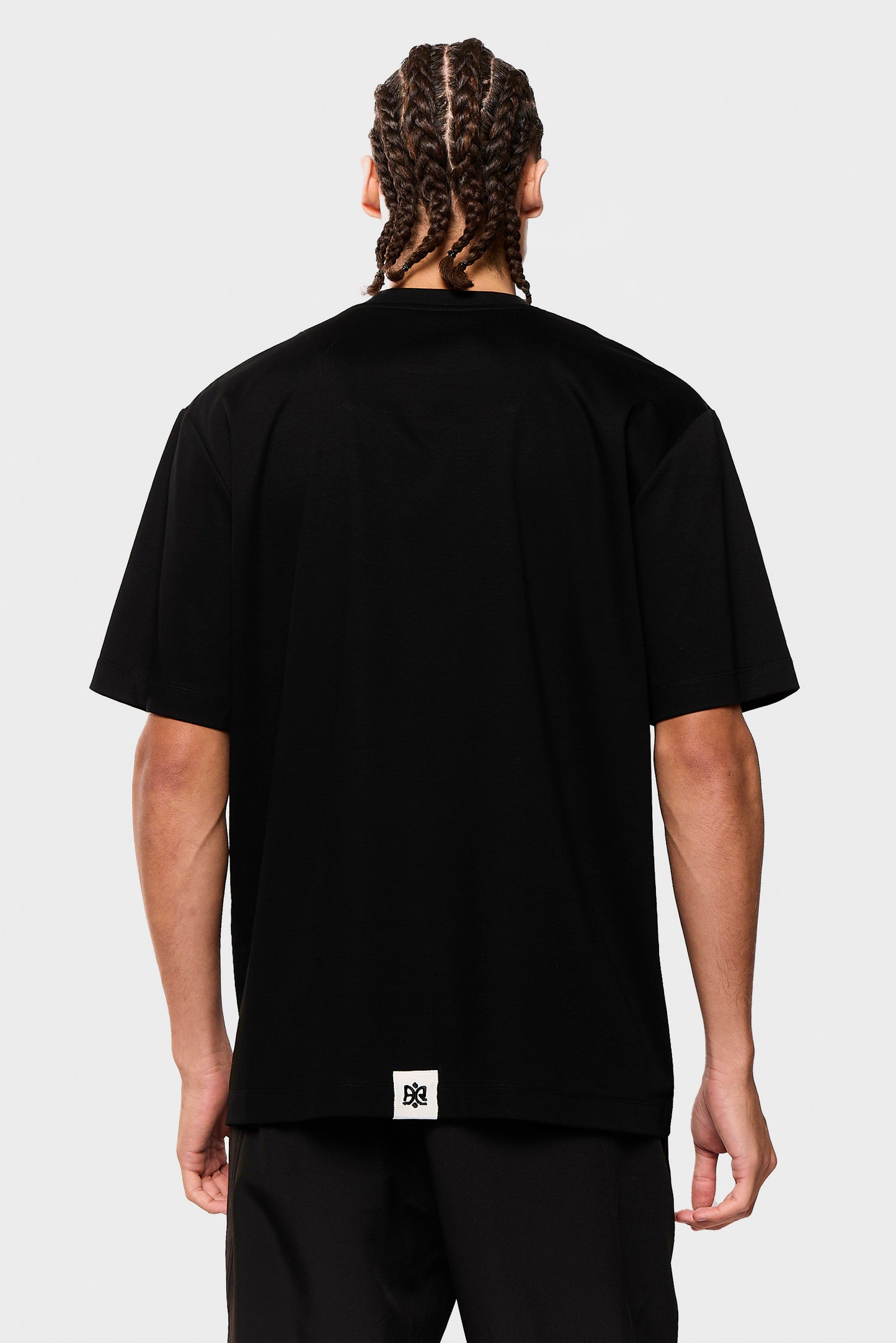 Mercerized 632 Black T-Shirt