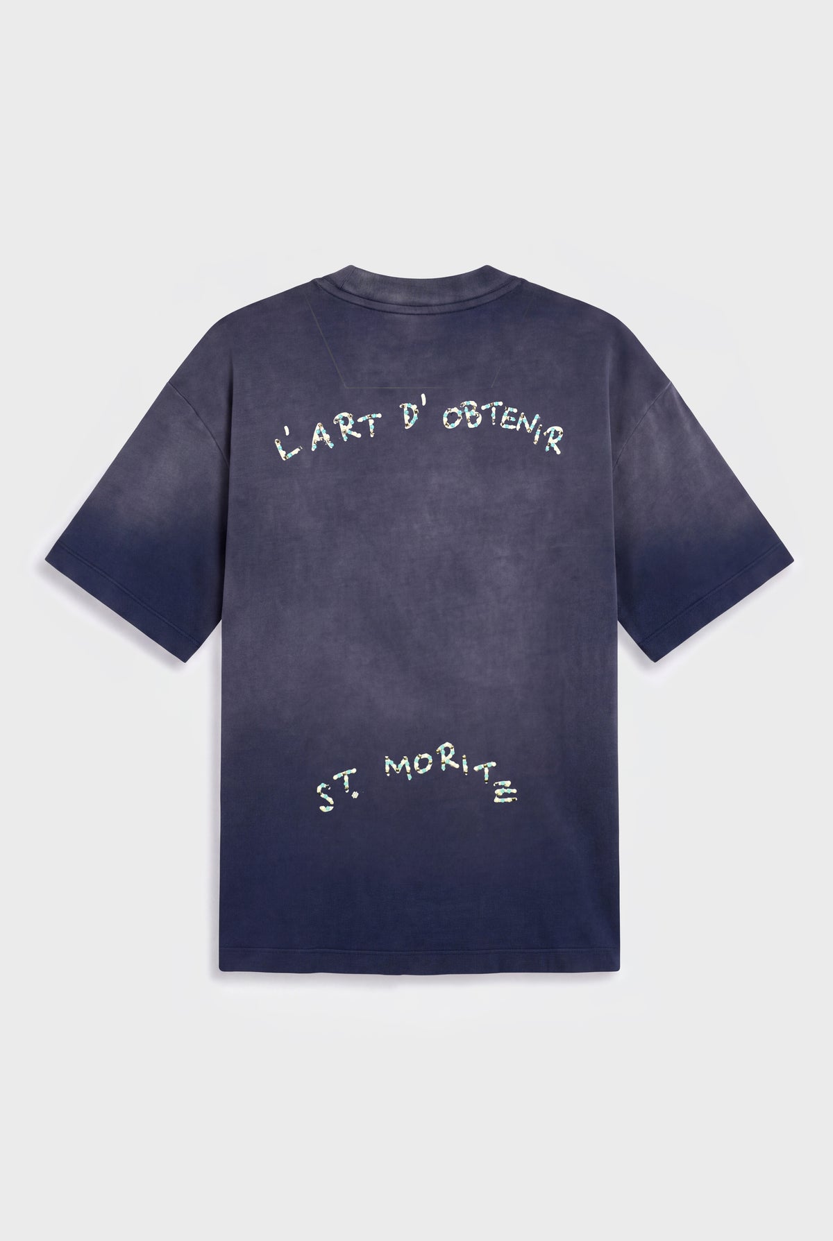 Cotton Wash 1108 Navy T-Shirt
