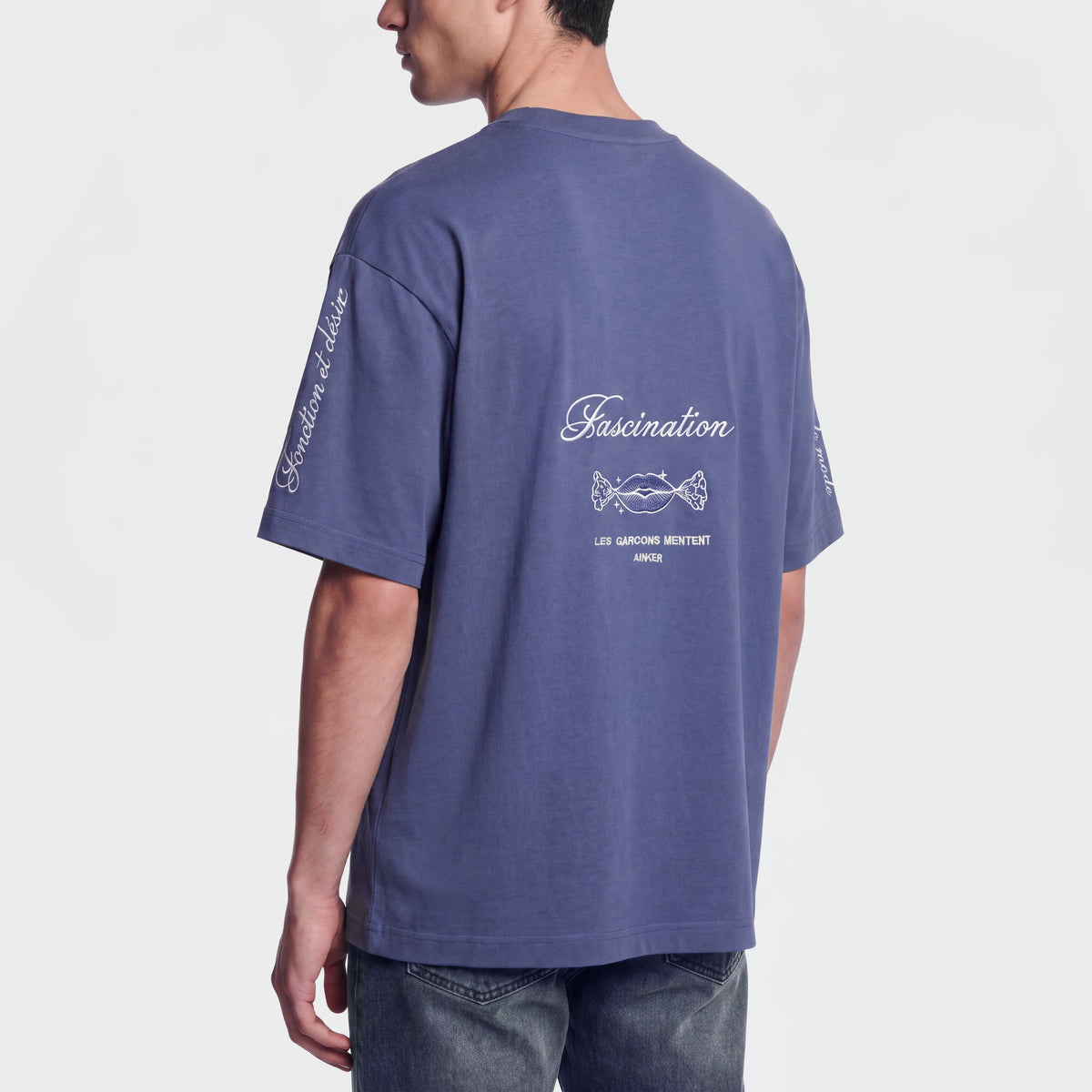 Mercerized 1034 Blue T-Shirt