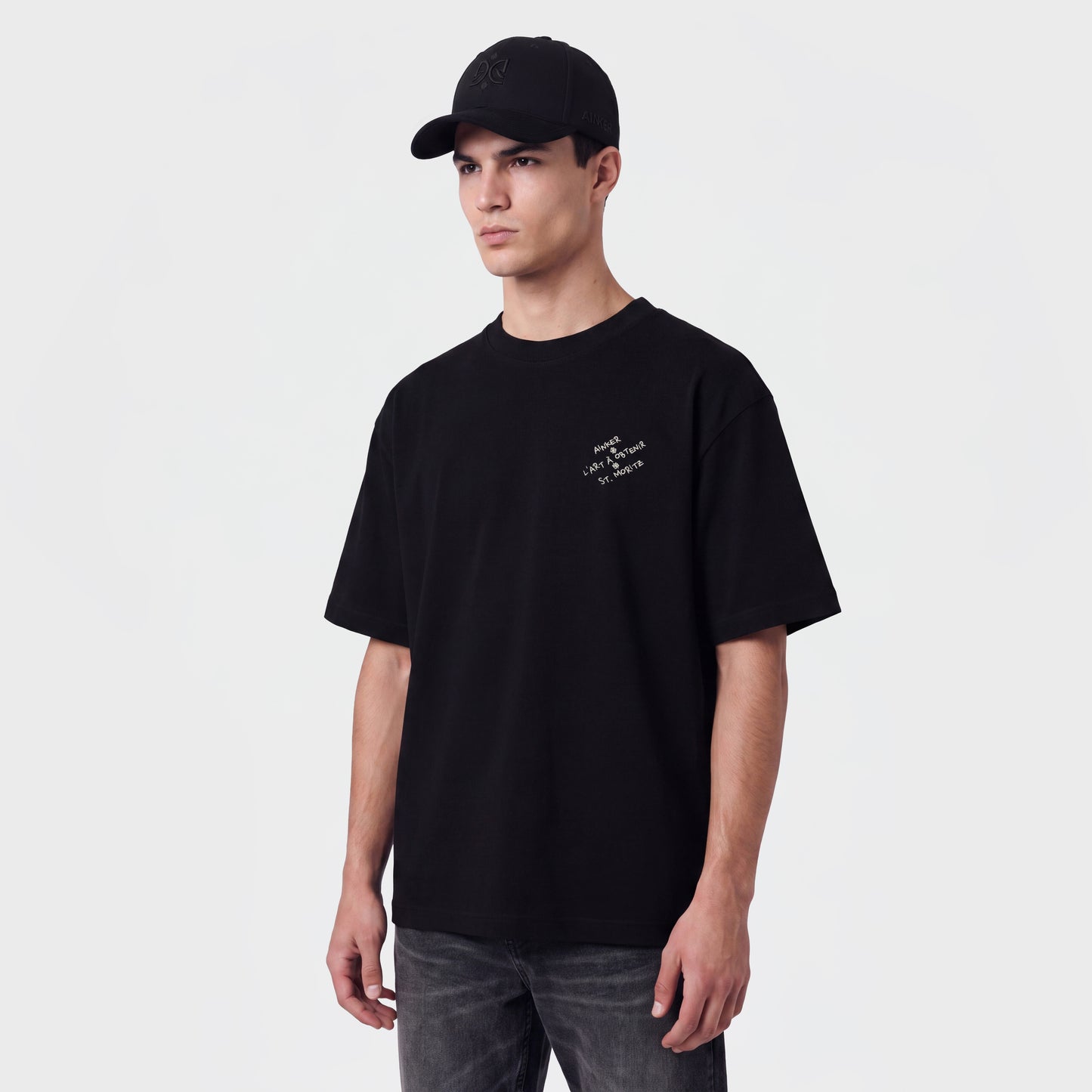 Mercerized 1139 Black T-Shirt