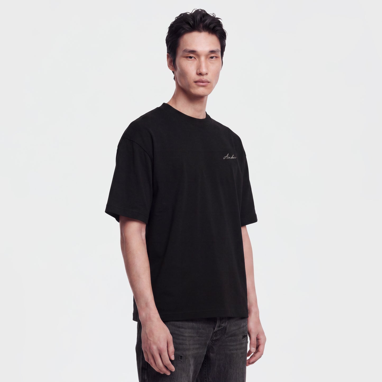 Mercerized 1116 Black T-Shirt