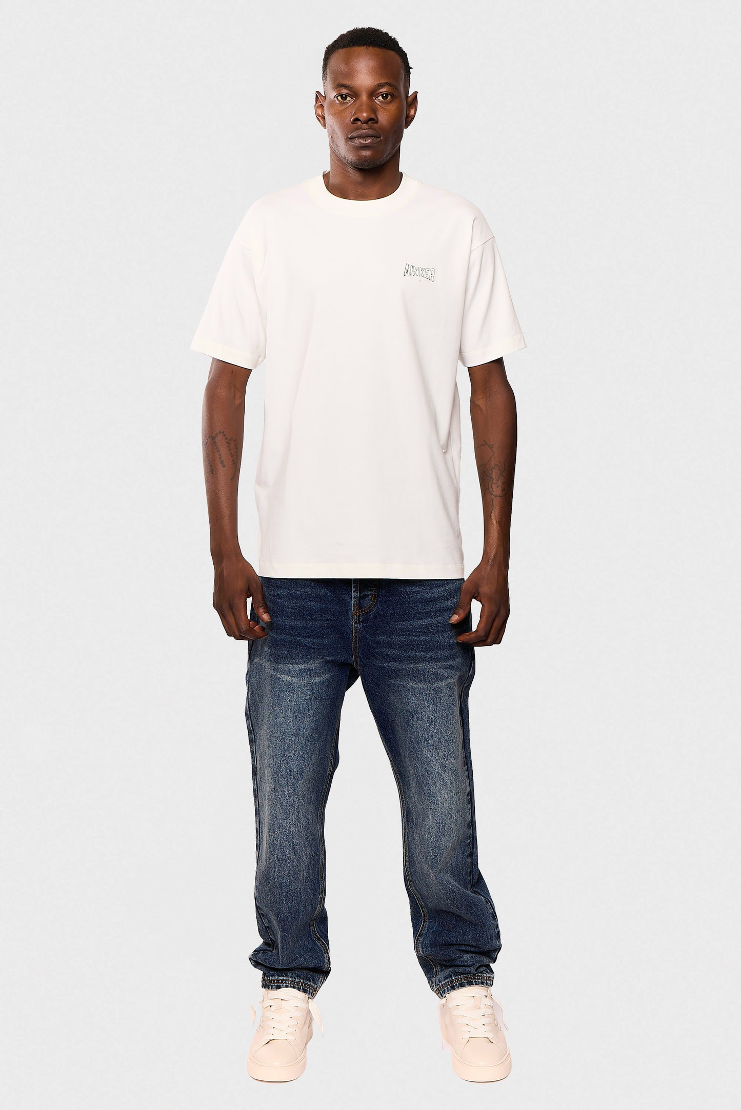 Cotton Wash 717 White T-Shirt