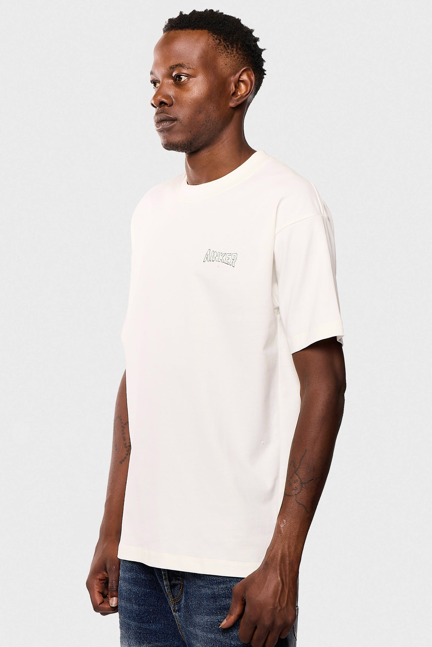 Cotton Wash 717 White T-Shirt