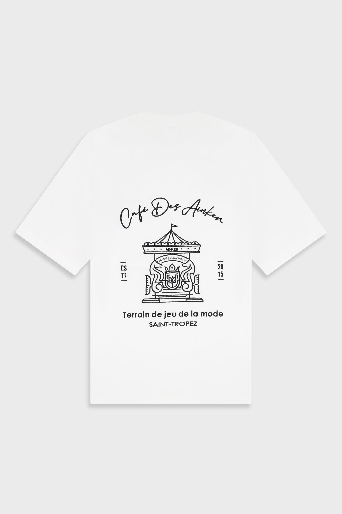 Mercerized 737 White T-Shirt
