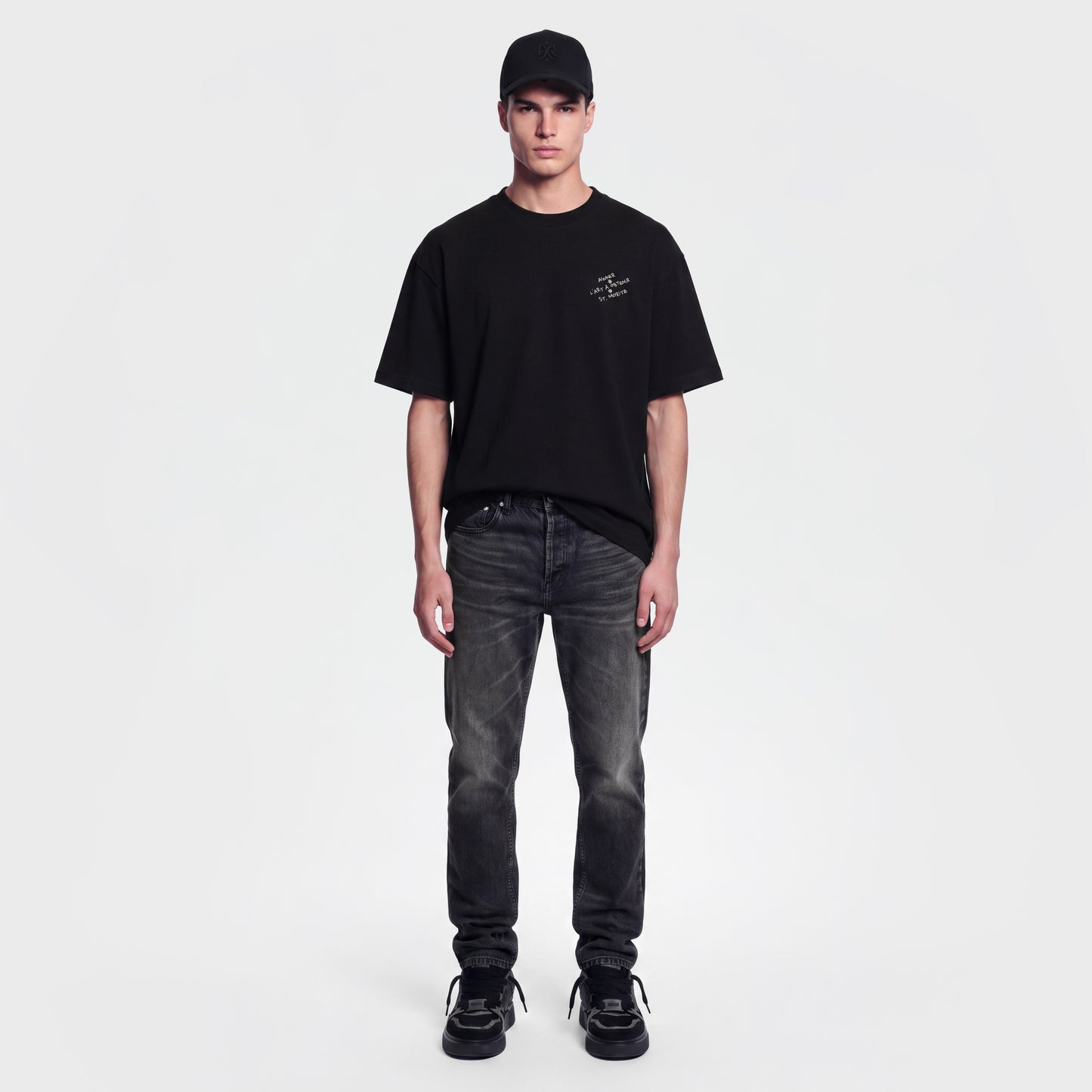 Mercerized 1139 Black T-Shirt