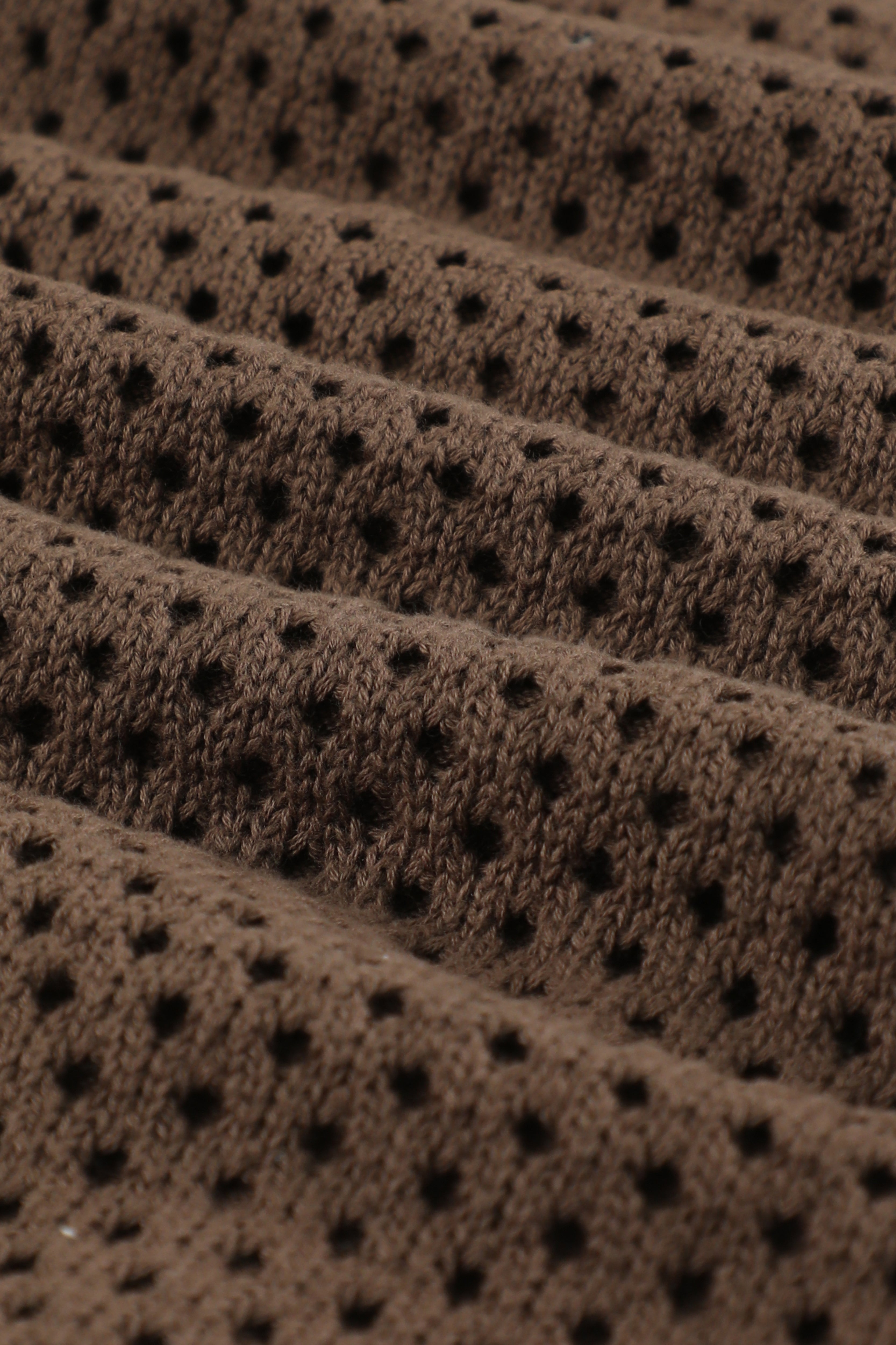 Brown Mesh 637  Long Pant