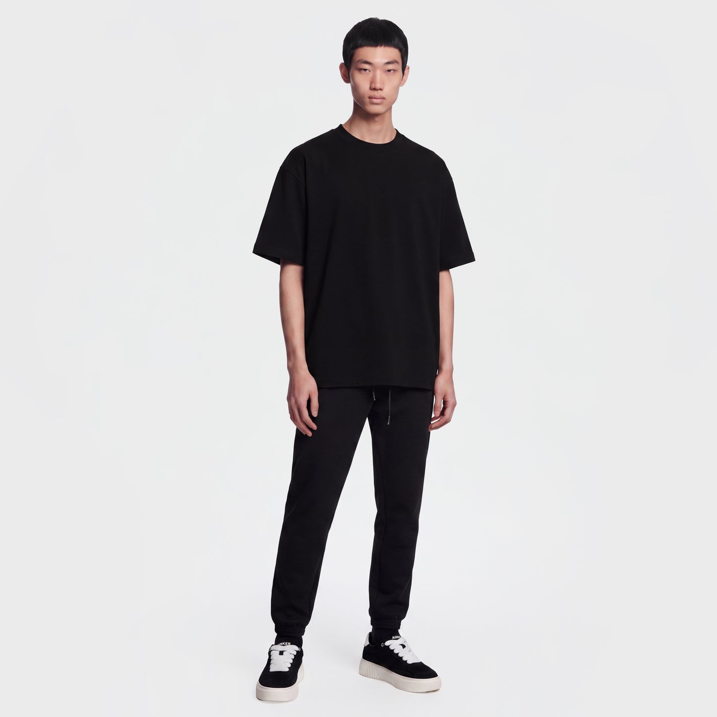 Mercerized 1114 Black T-Shirt