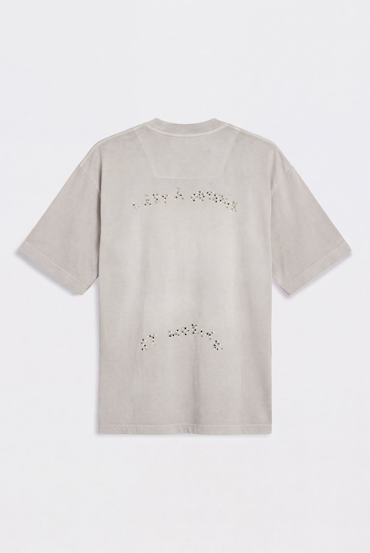 Cotton Wash 1108 Light Gray T-Shirt