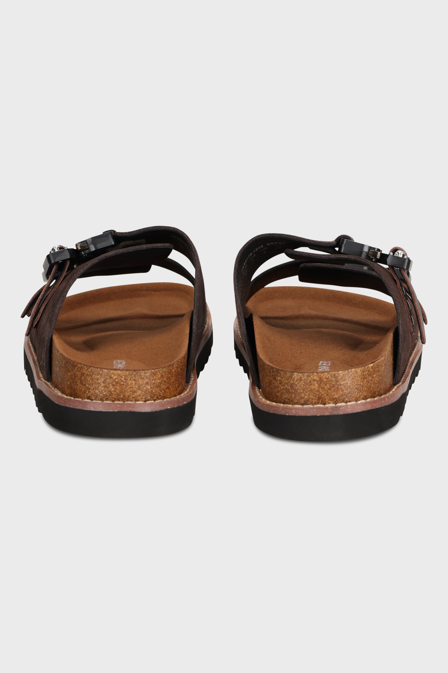 Swish Buckle Black Leather