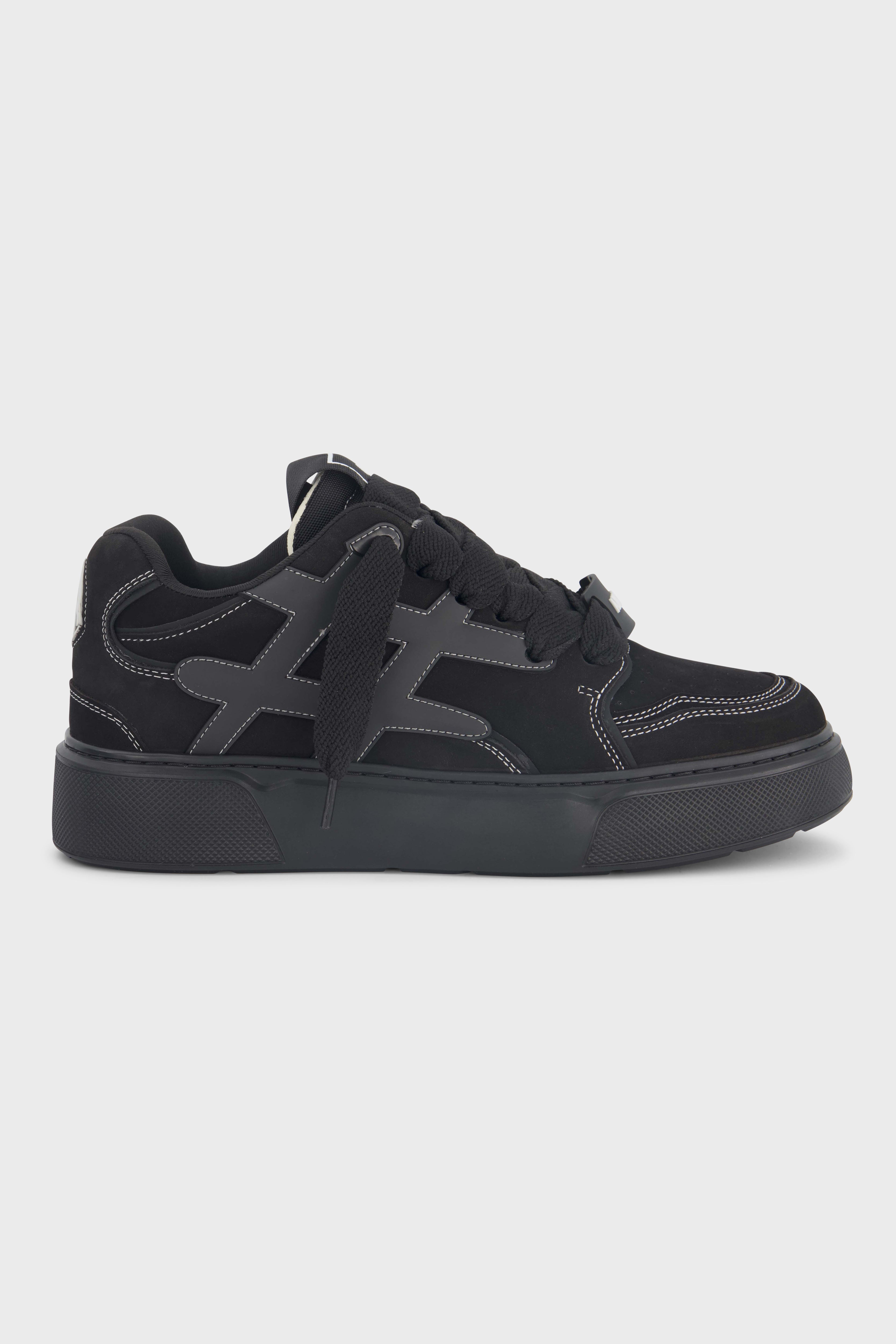 Backdoor Leather Suede Black