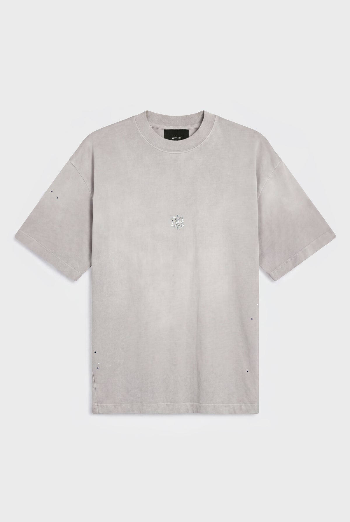 Cotton Wash 1108 Light Gray T-Shirt