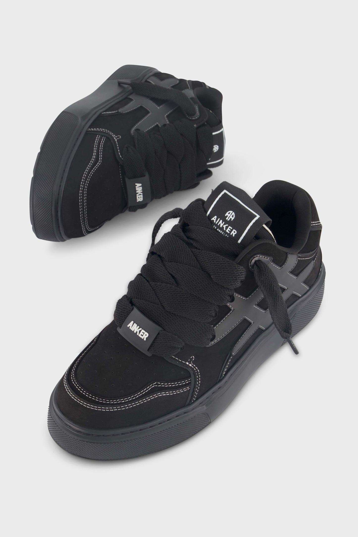 Backdoor Leather Suede Black