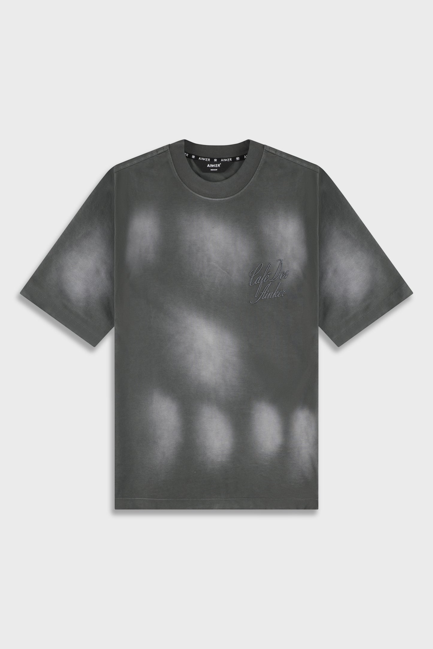 Cotton Wash 811 D.Gray T-Shirt