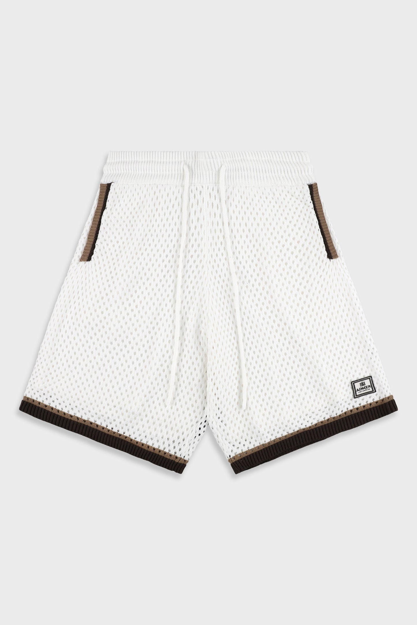 White 805 Mesh Short Pant