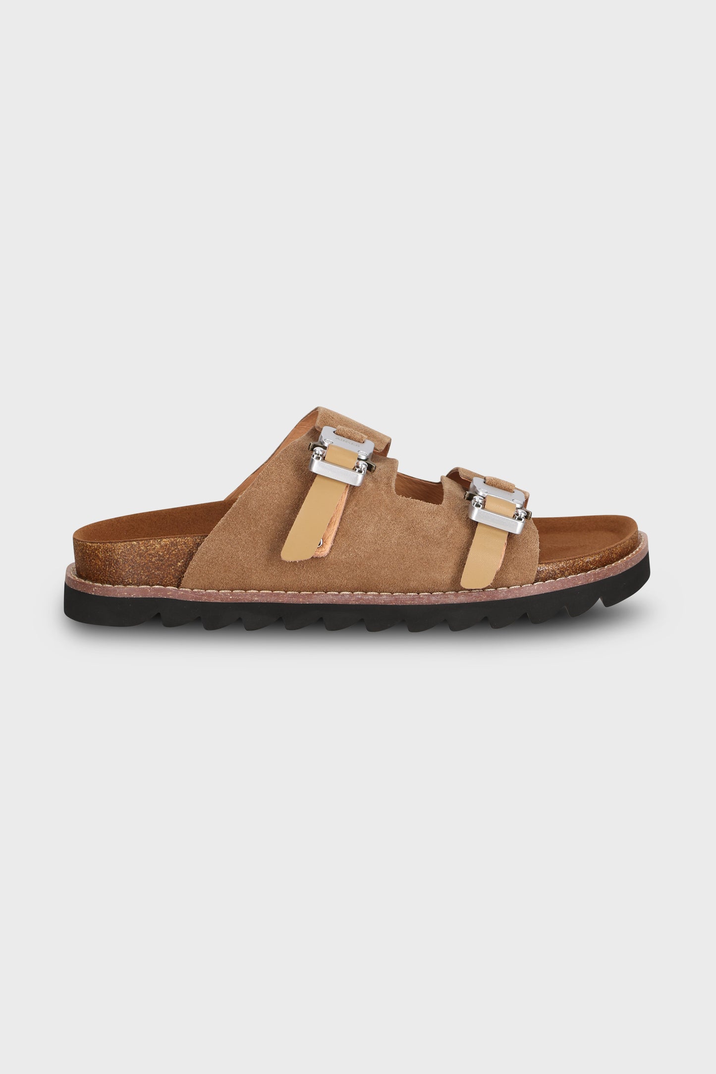 Swish Buckle Mocha Suede
