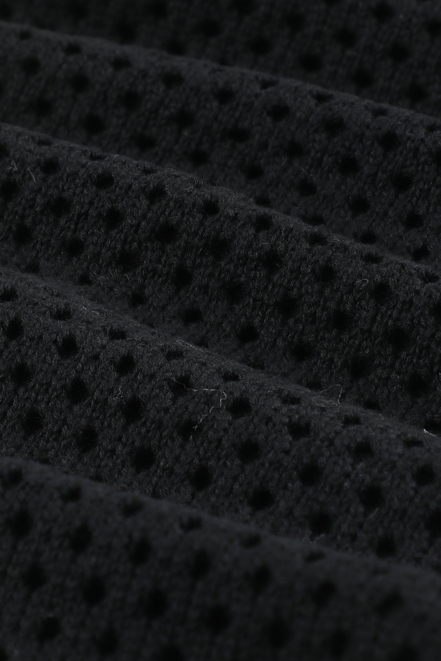 Black Mesh 637 Long Pant