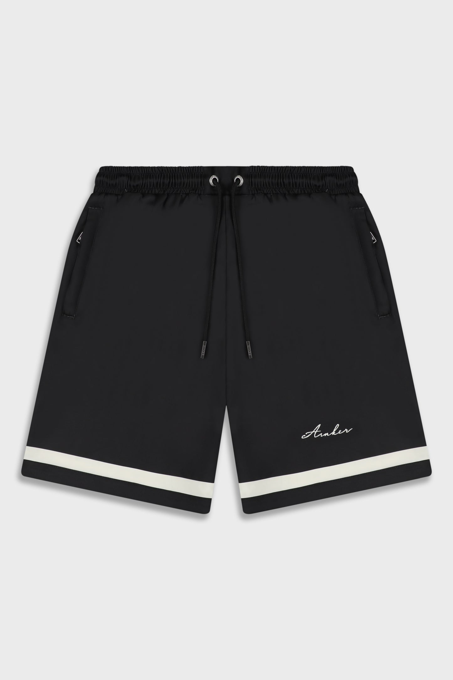 Satin 841 Black Short