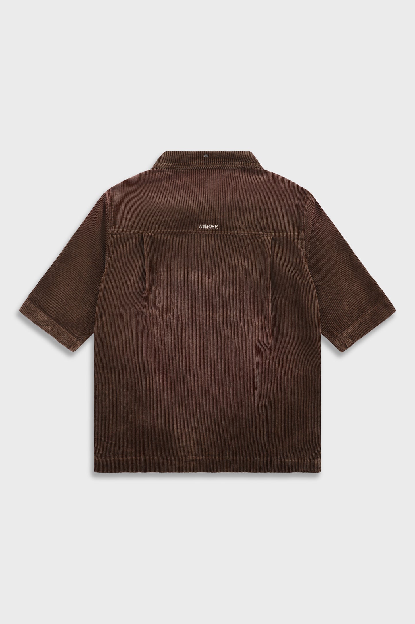 Wash Corduroy 708 Brown Short Jacket
