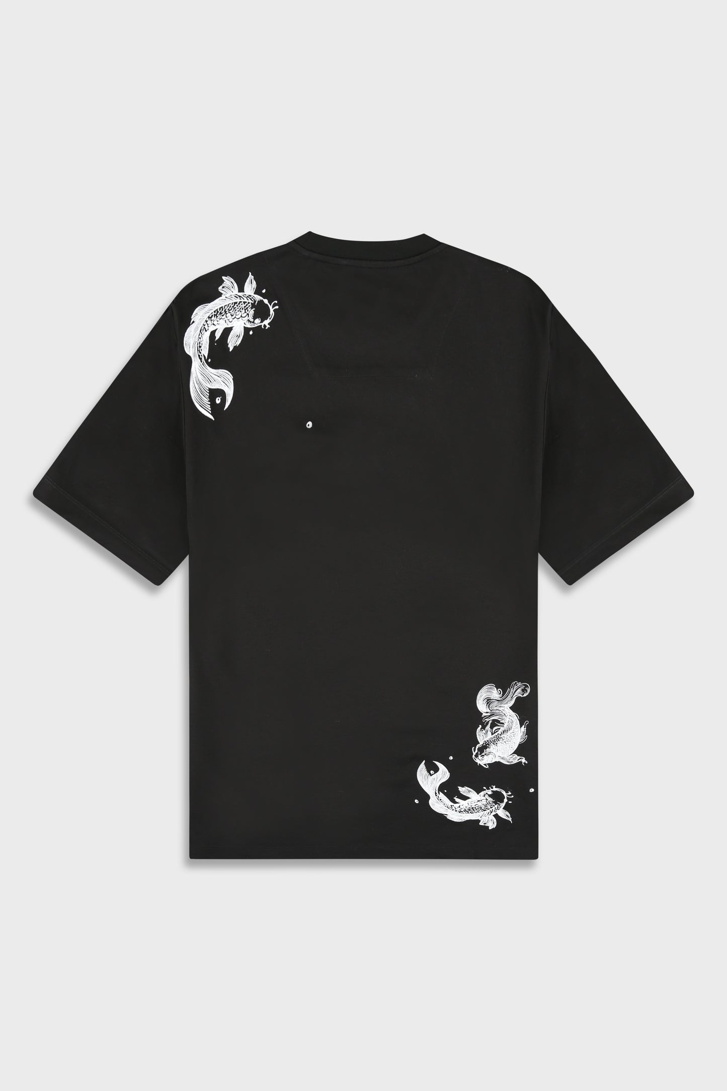 Mercerized 550 Black T-Shirt