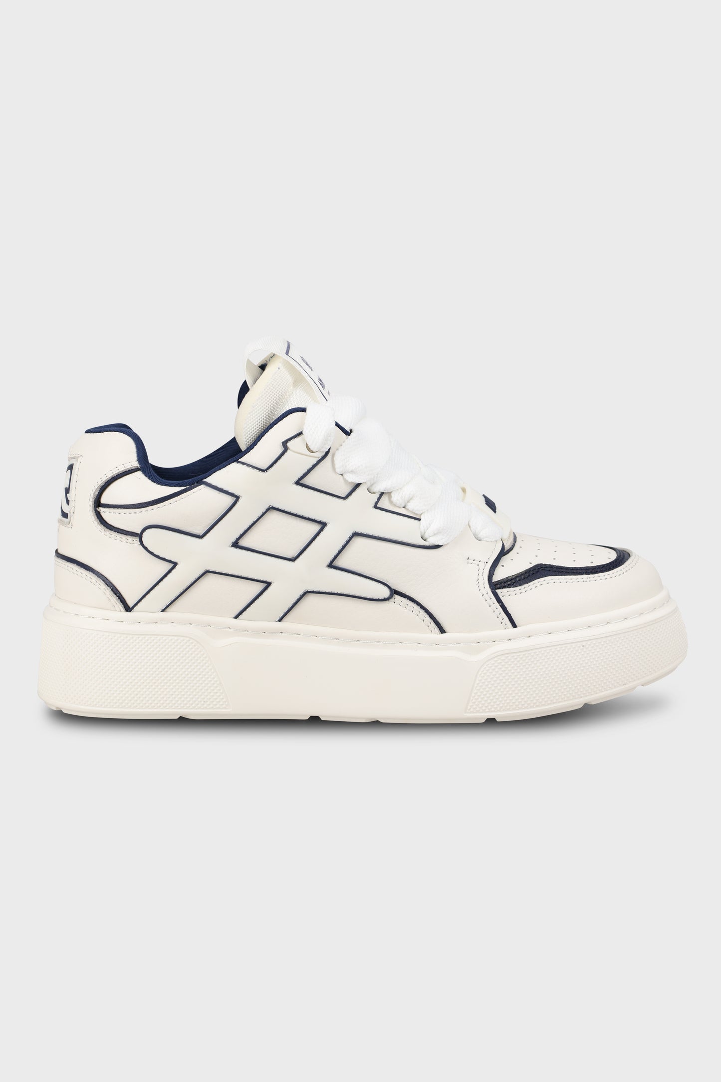 Backdoor Leather White Blue