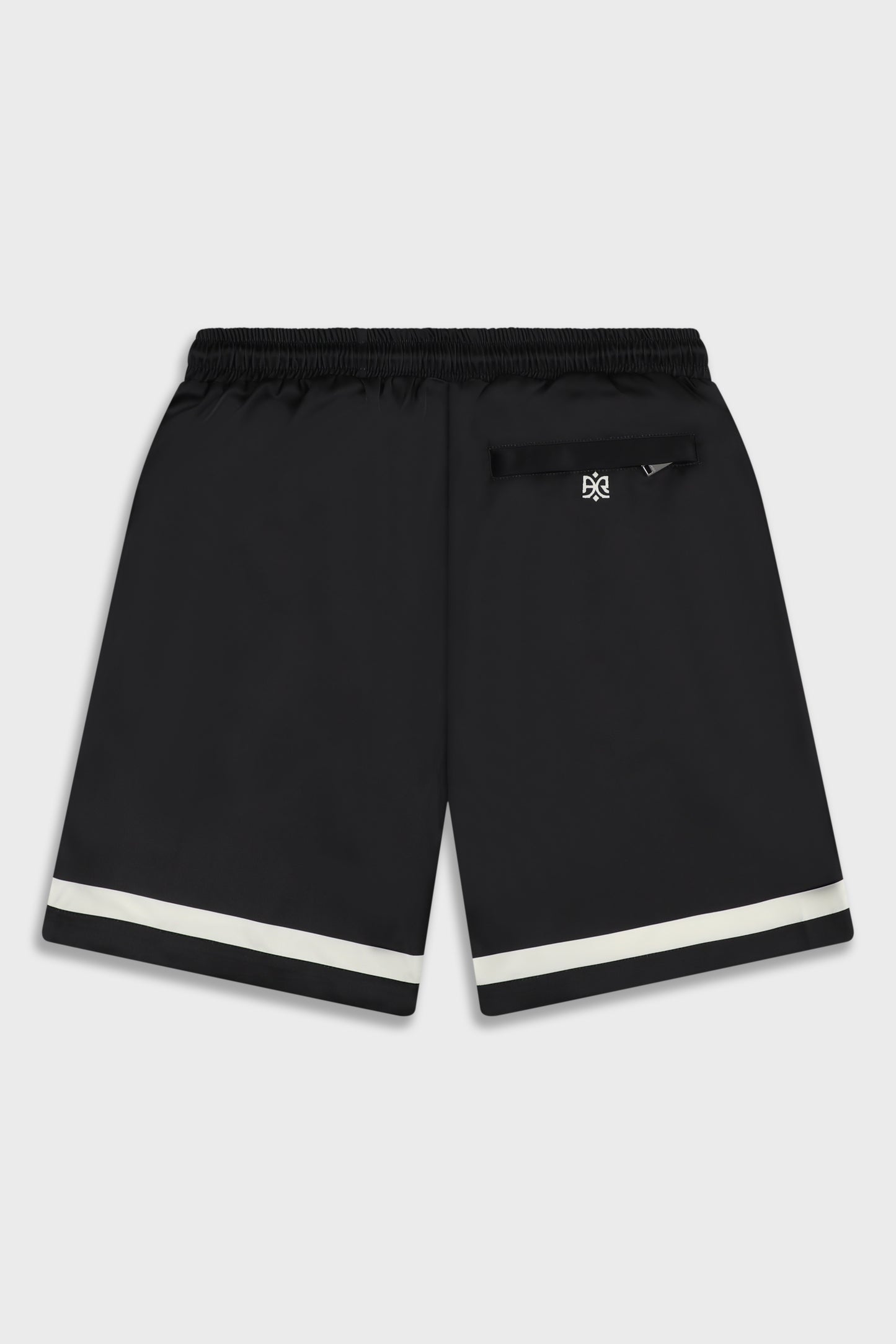 Satin 841 Black Short