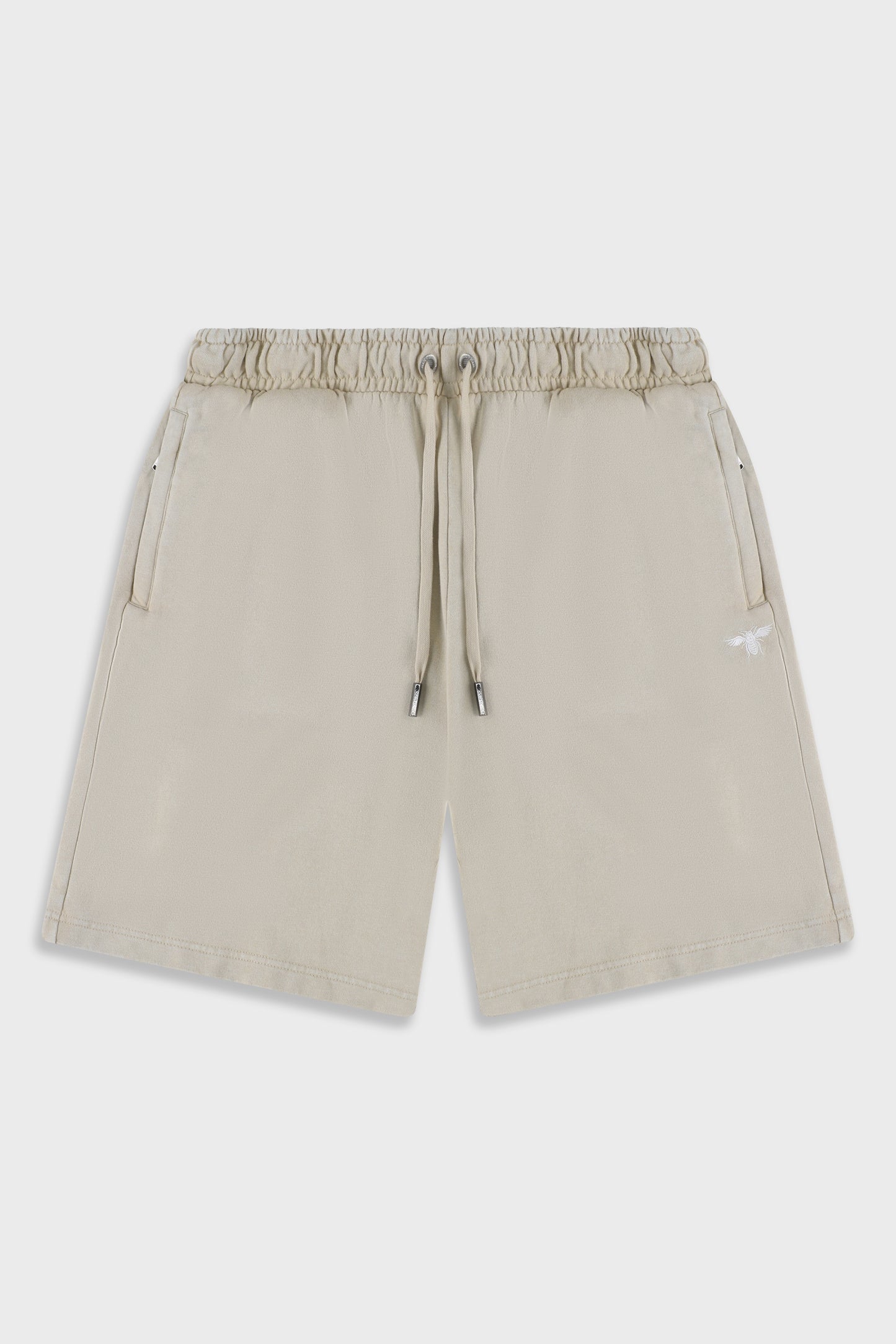 856 Beige Wash Short Pant