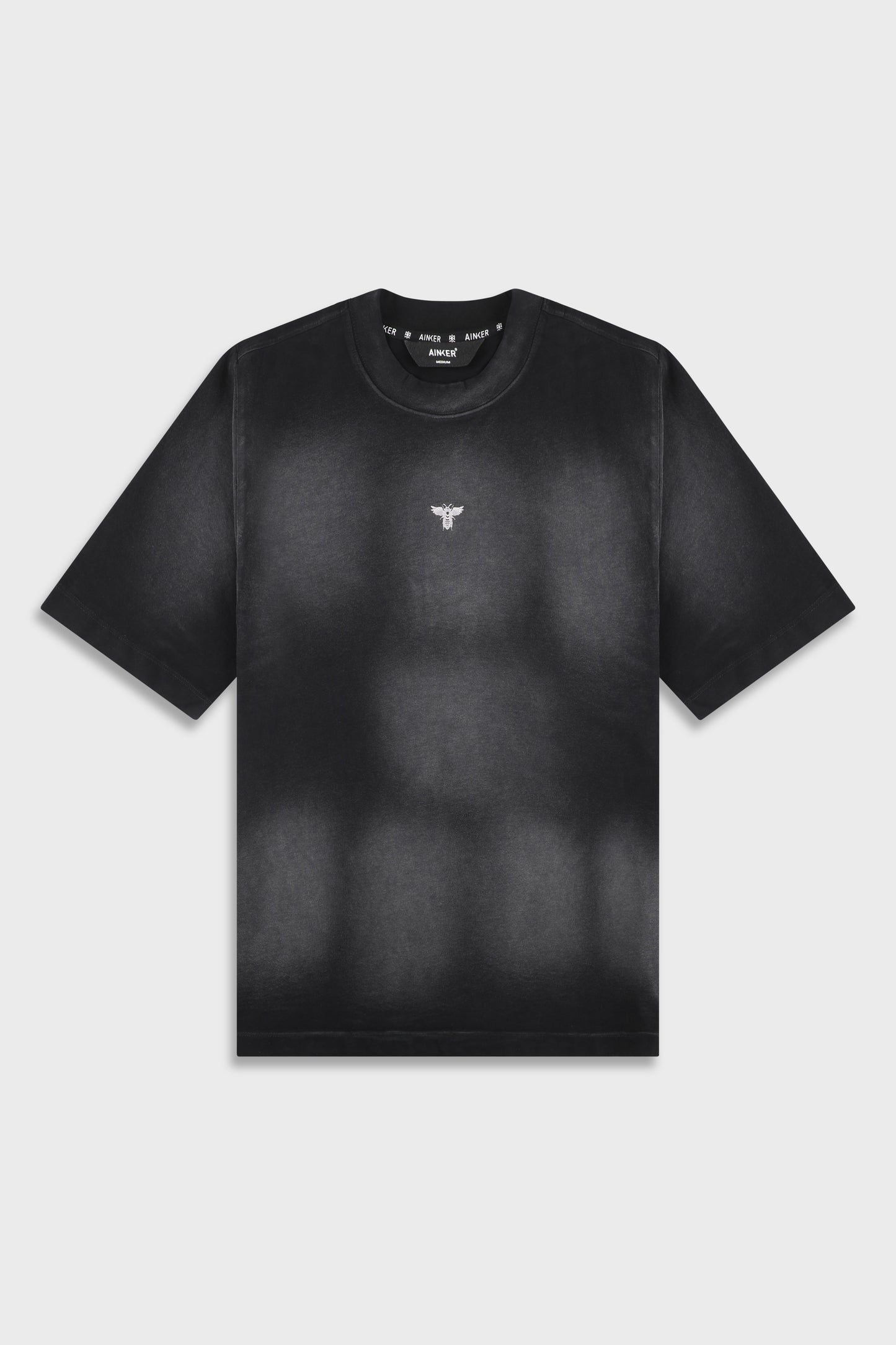 Cotton Wash 856 Black T-Shirt