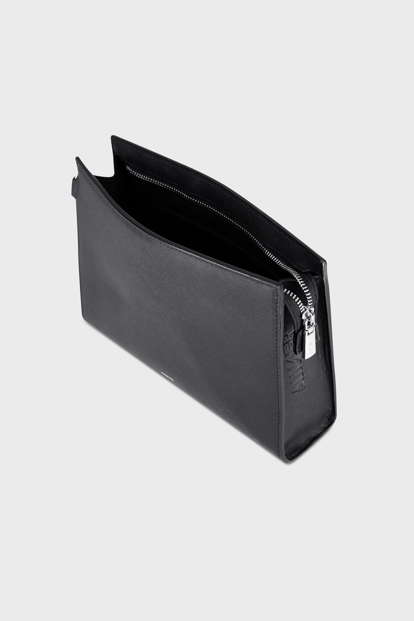 Black 691 Clutch Saffiano Bag