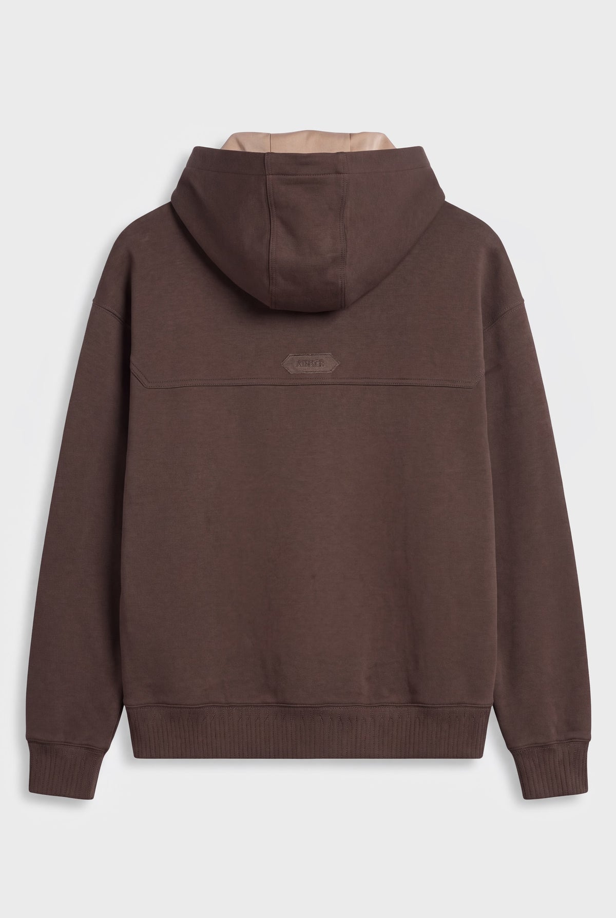 1050 Brown Hoodie - back