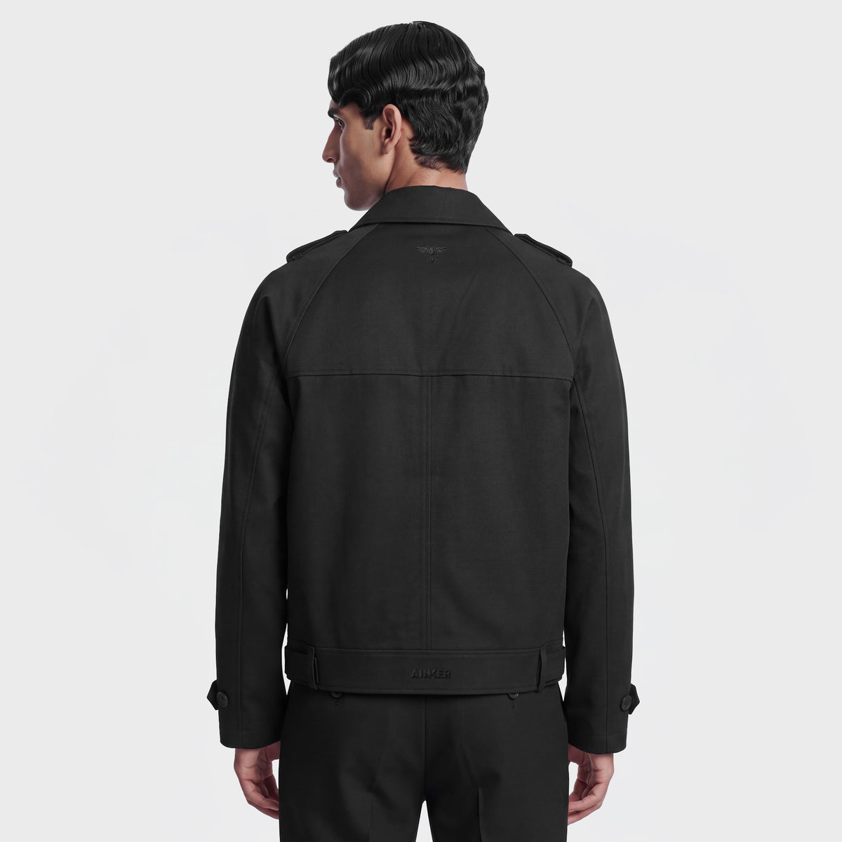1076 Black Jacket - back