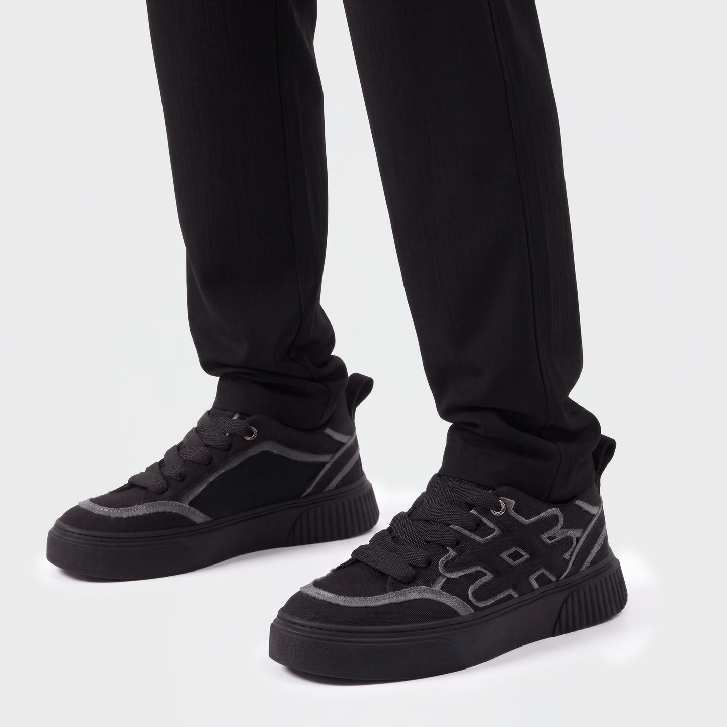 Star Line Canvas Black/Gray