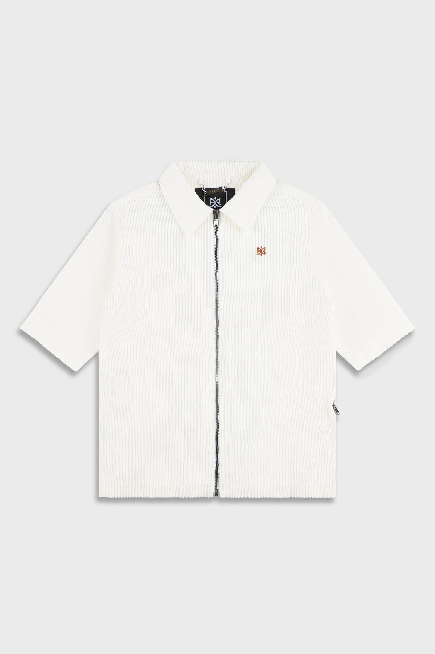 Wash Corduroy 708 White Short Jacket