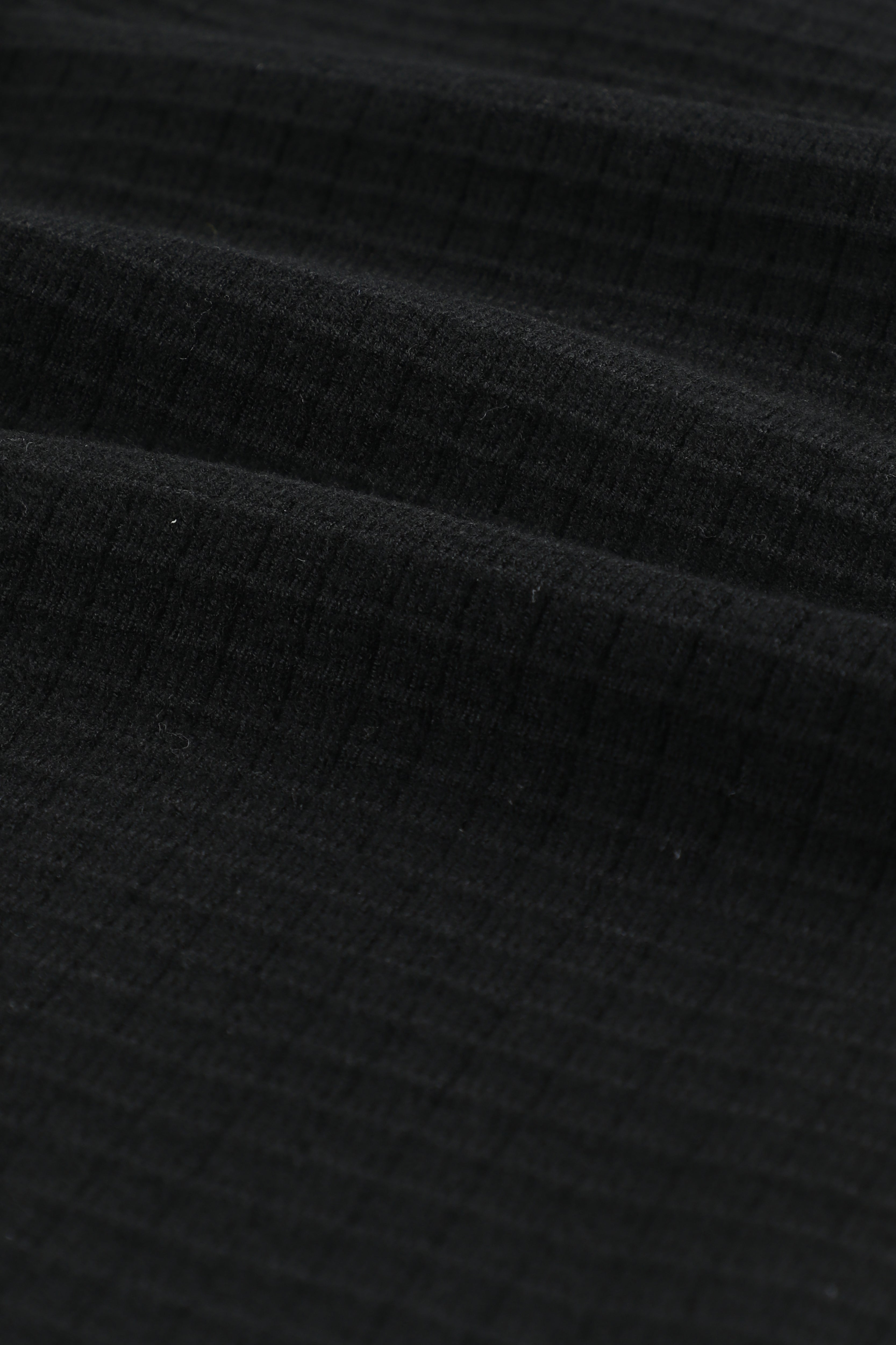 Cotton 638 Waffle Black Top