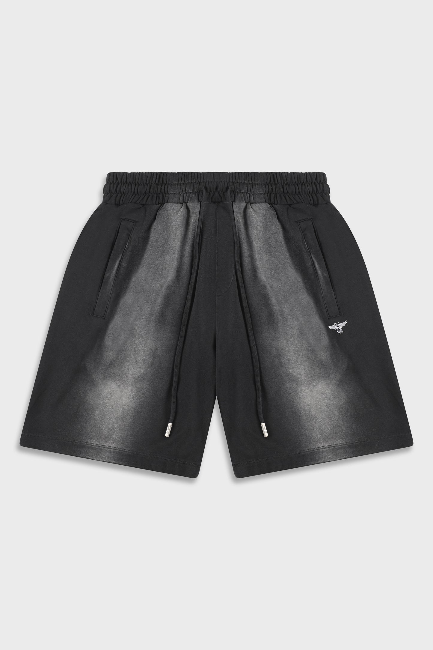 856 Black Wash Short Pant