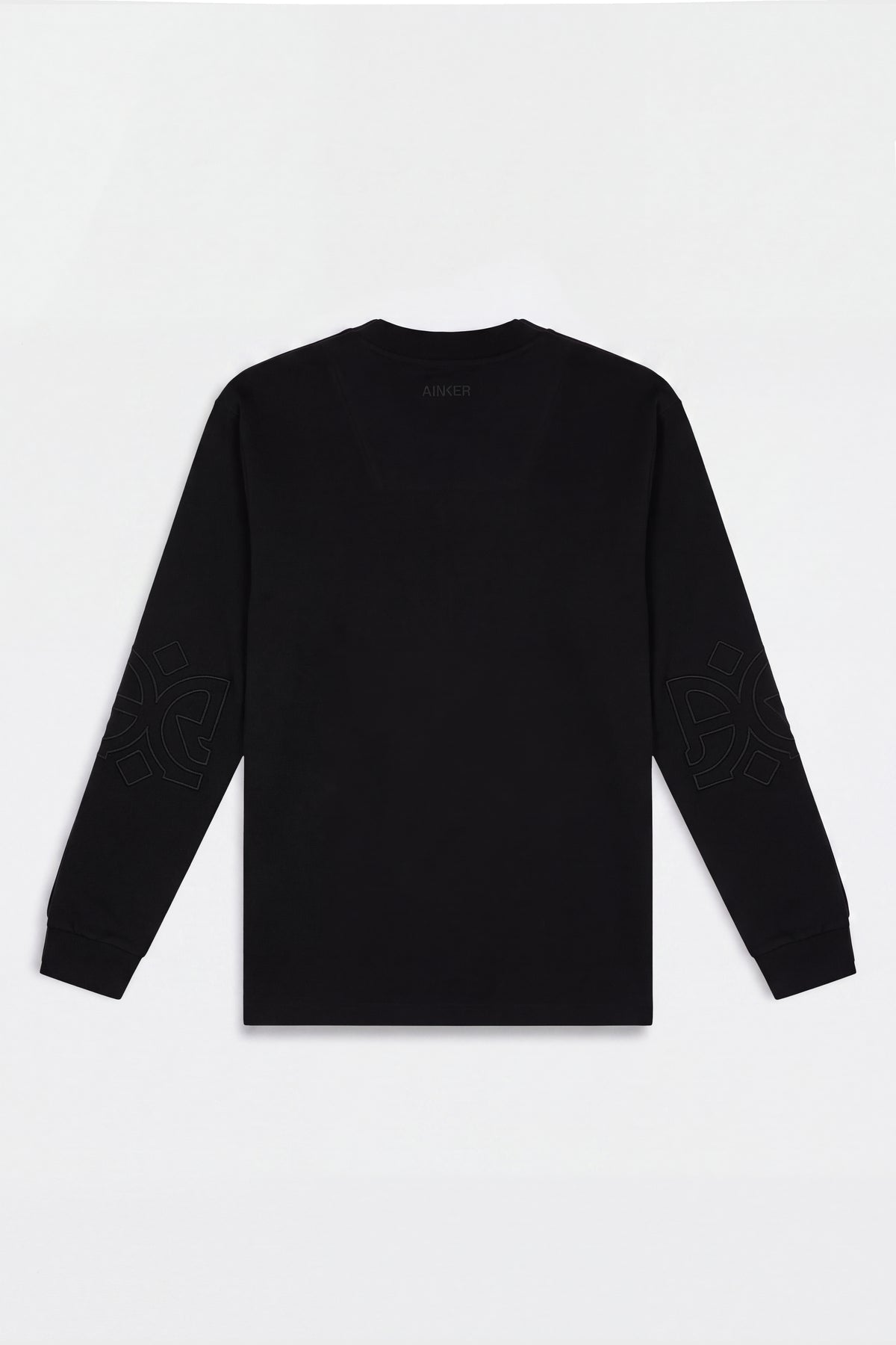 Mercerized 1022 Long Black T-Shirt
