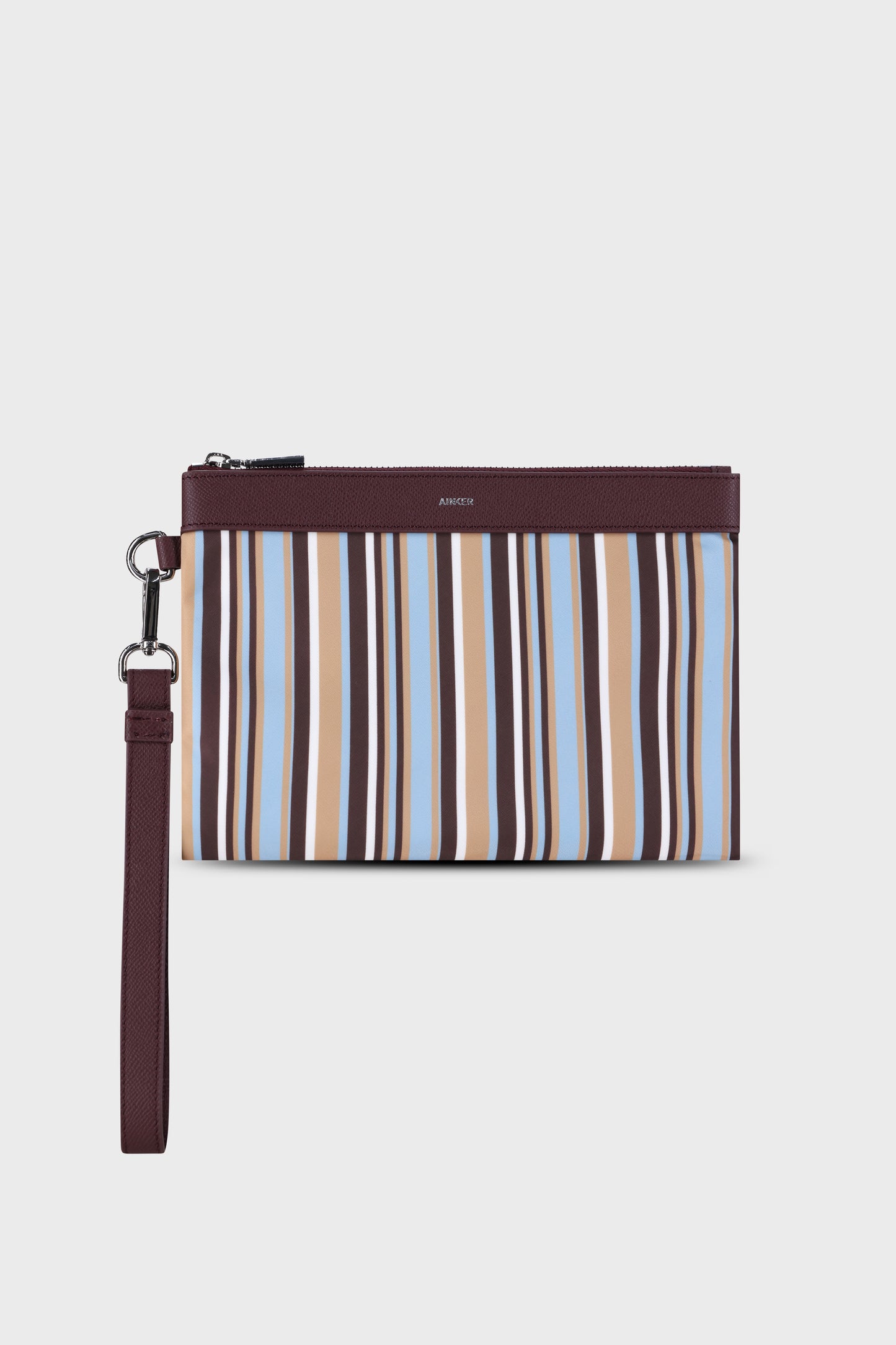 Stripe 815 Clutch Nylon Bag