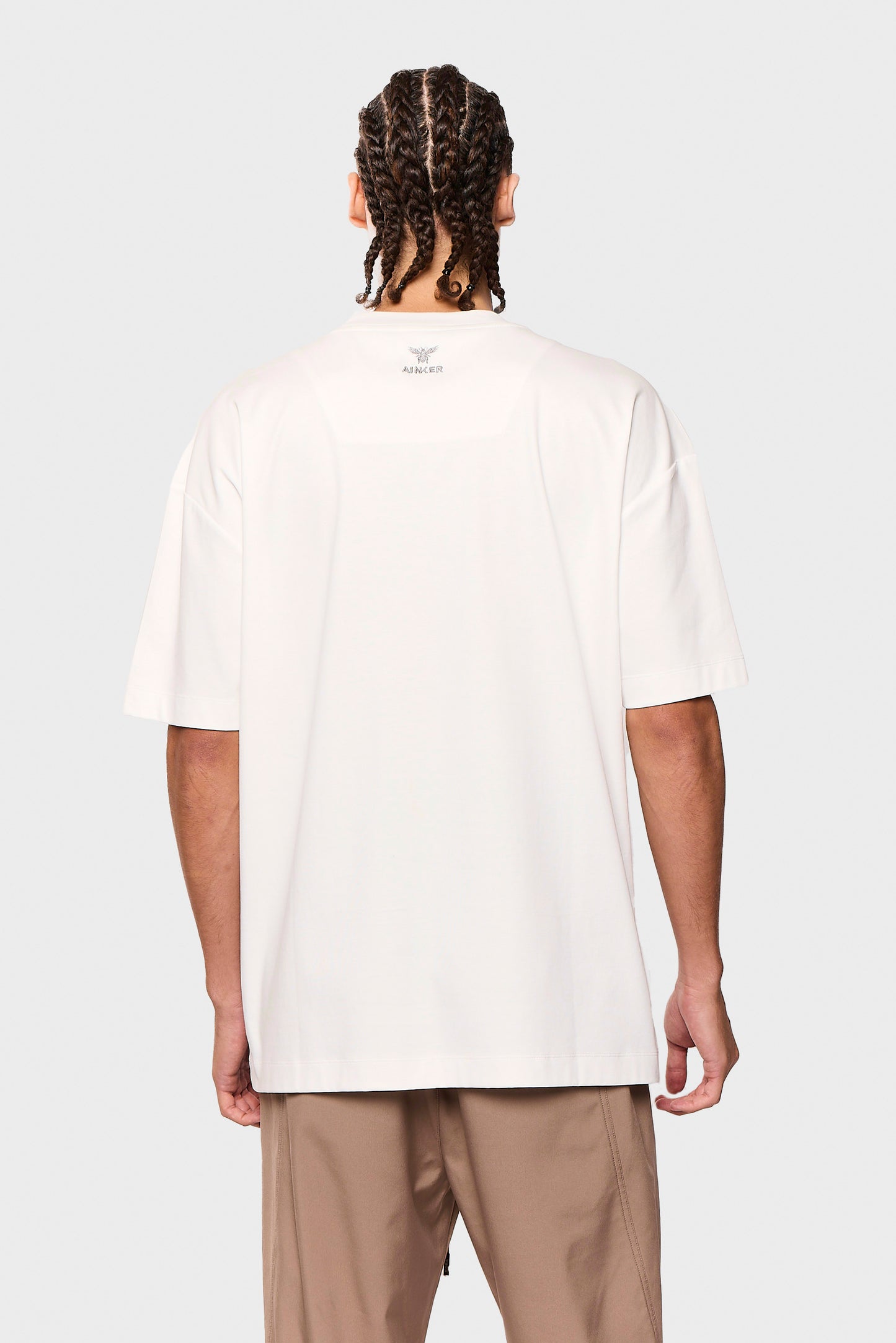 Mercerized 554 White T-Shirt