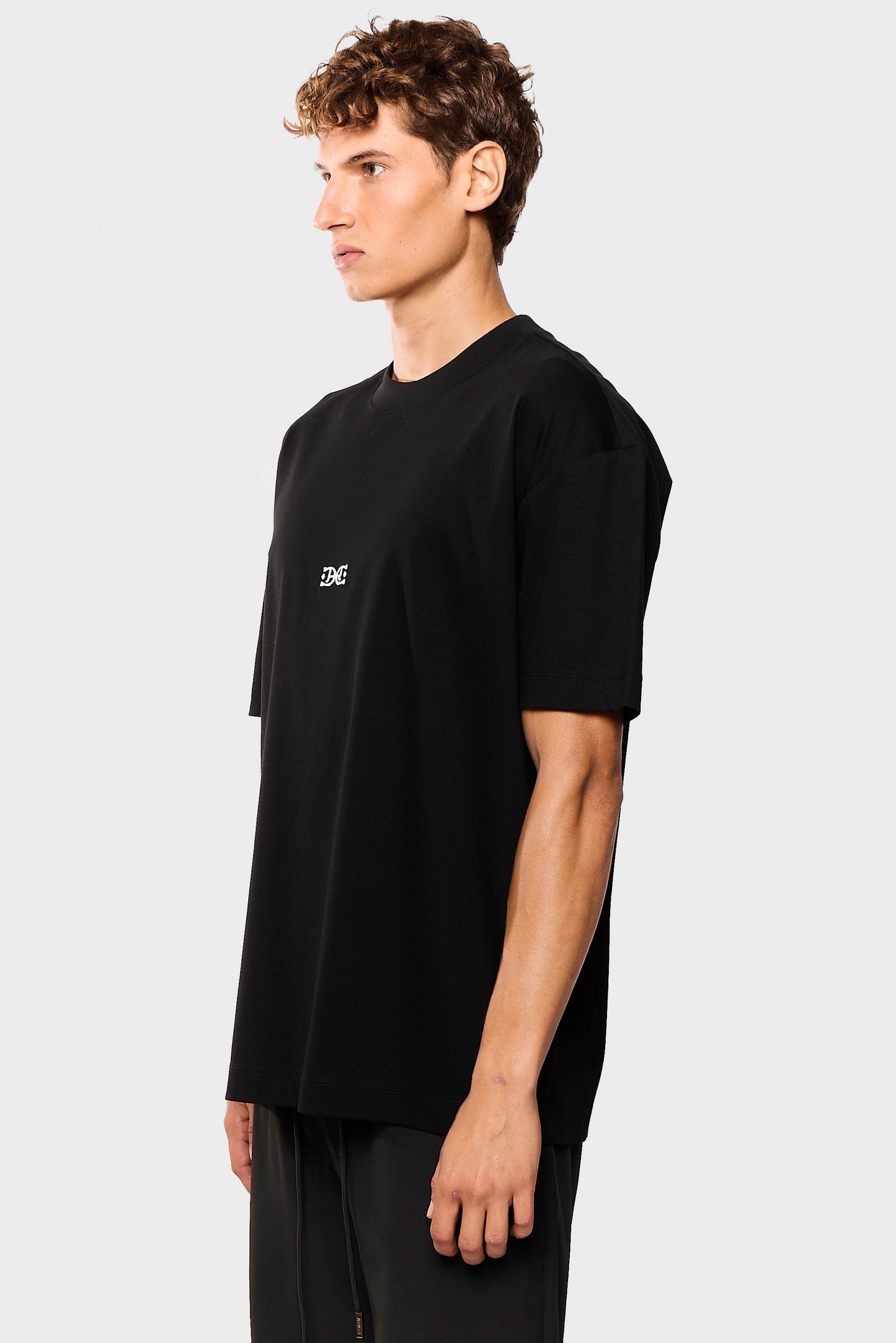 Mercerized 760 Black T-Shirt