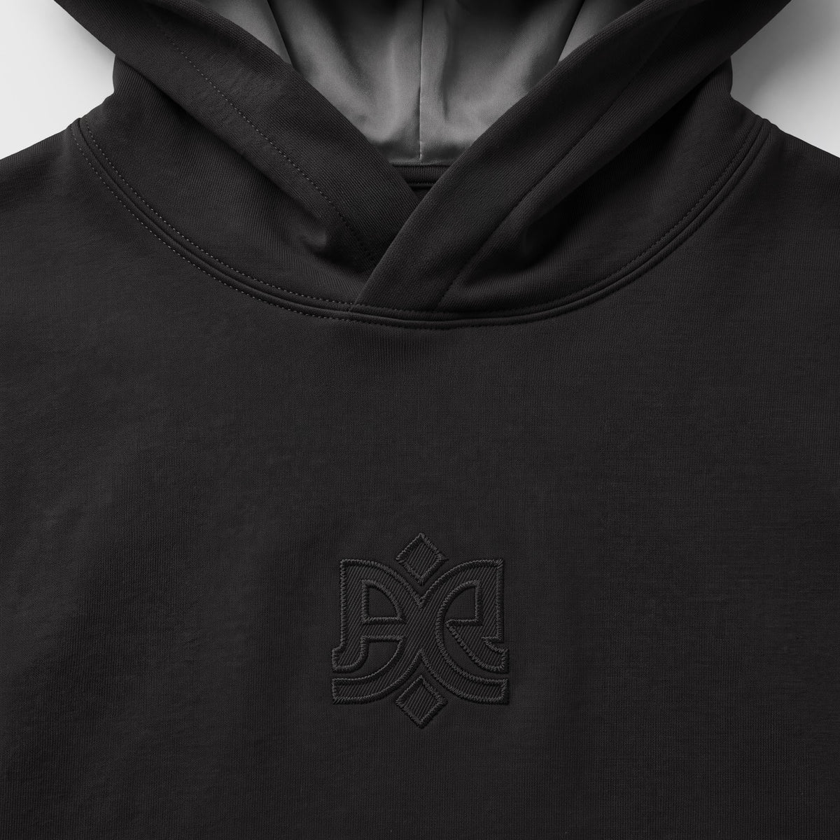 1050 Black Hoodie - detail