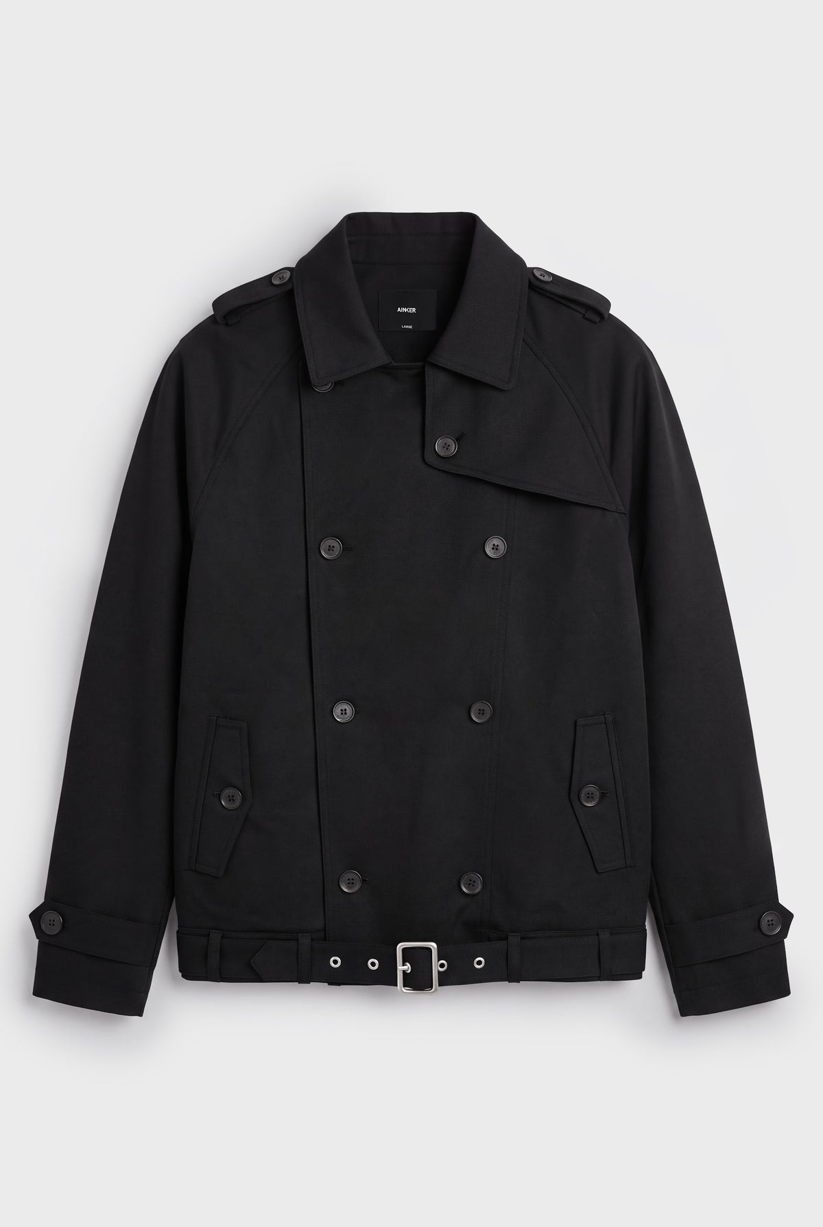 1076 Black Jacket - front
