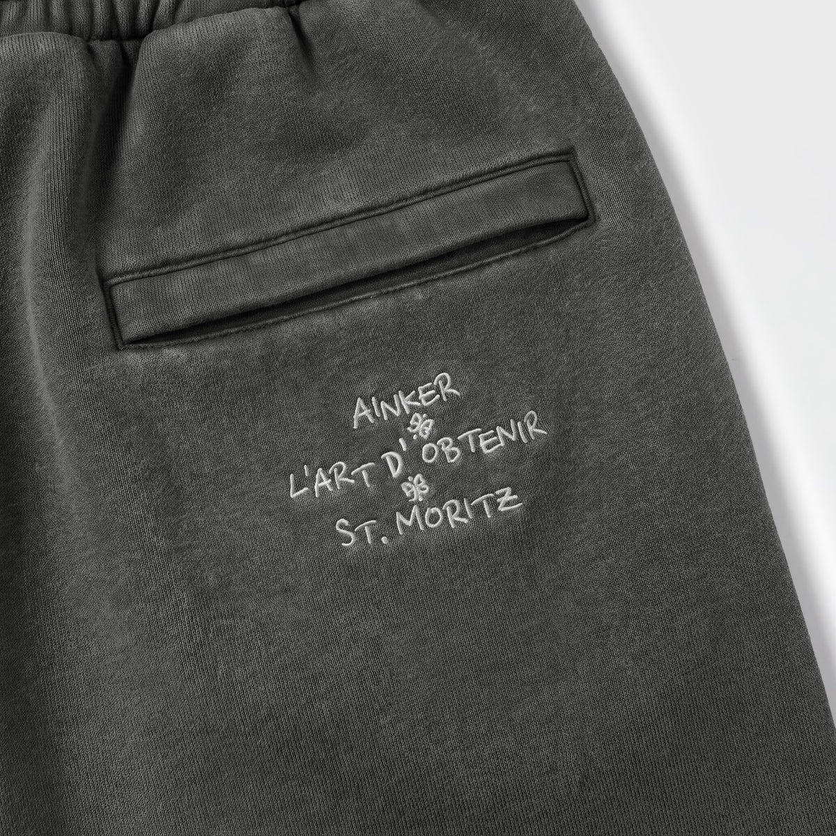 1117 Black Pant - detail