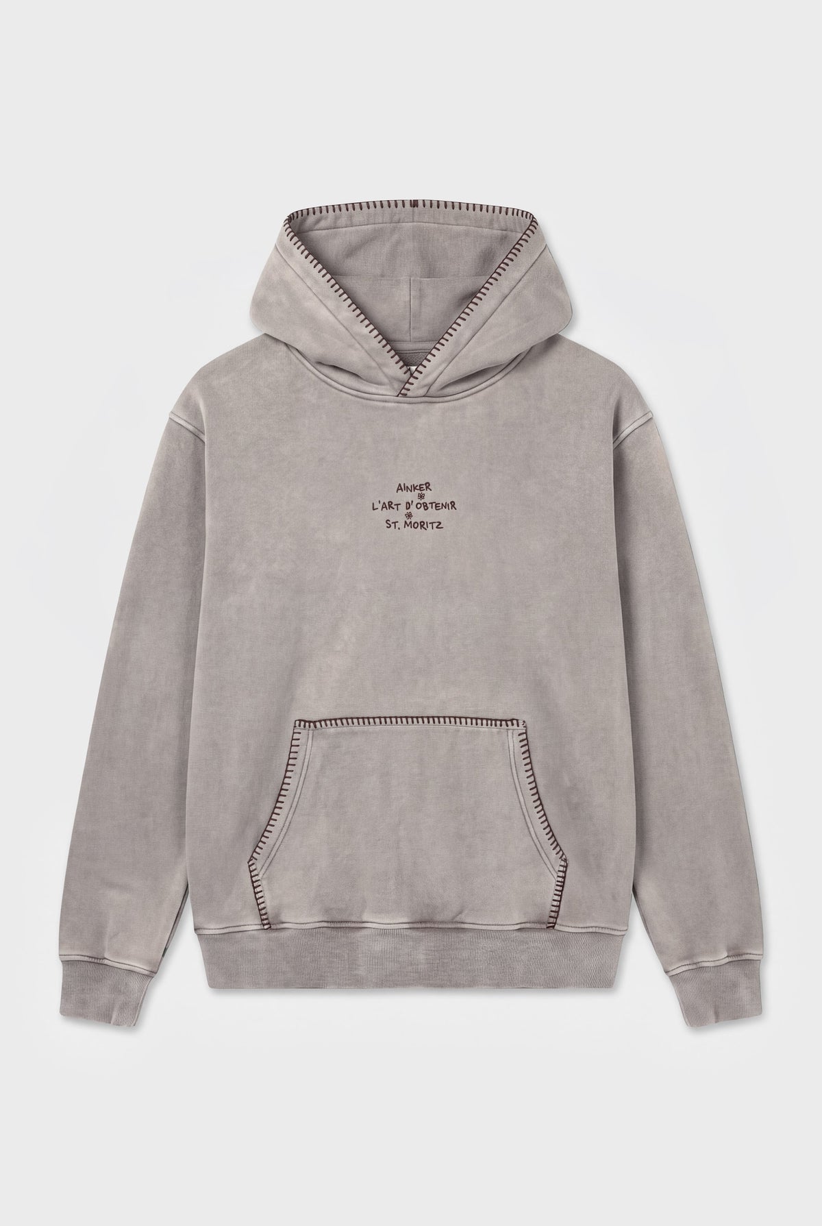 1117 Light Gray Hoodie