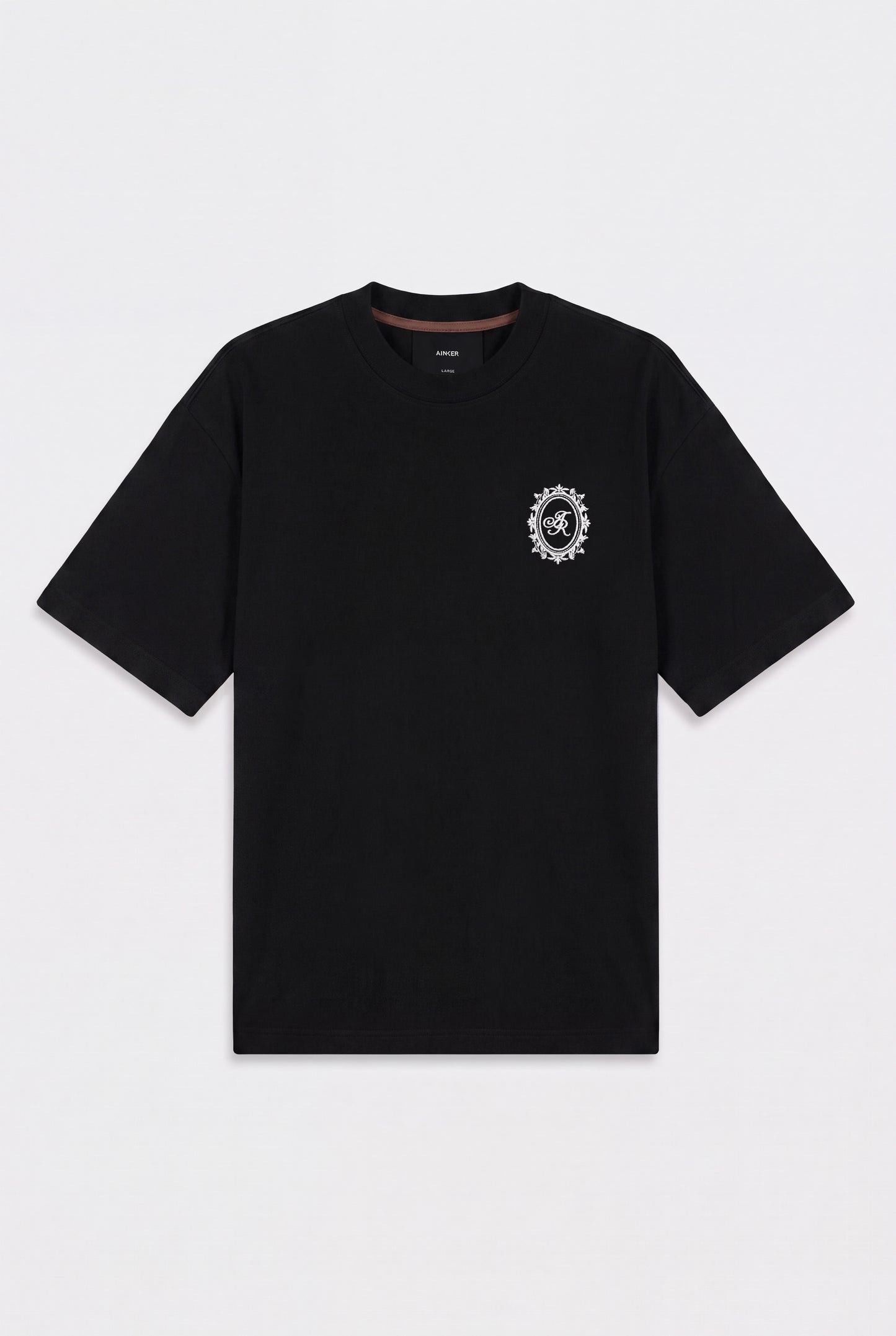 Mercerized 1015 Black T-Shirt