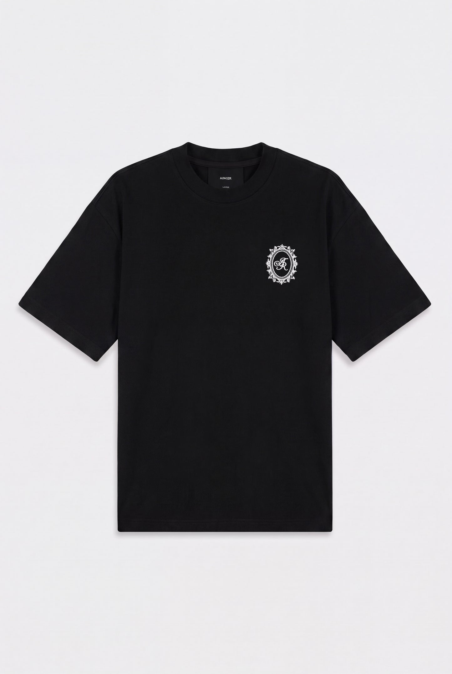 Mercerized 1015 Black T-Shirt